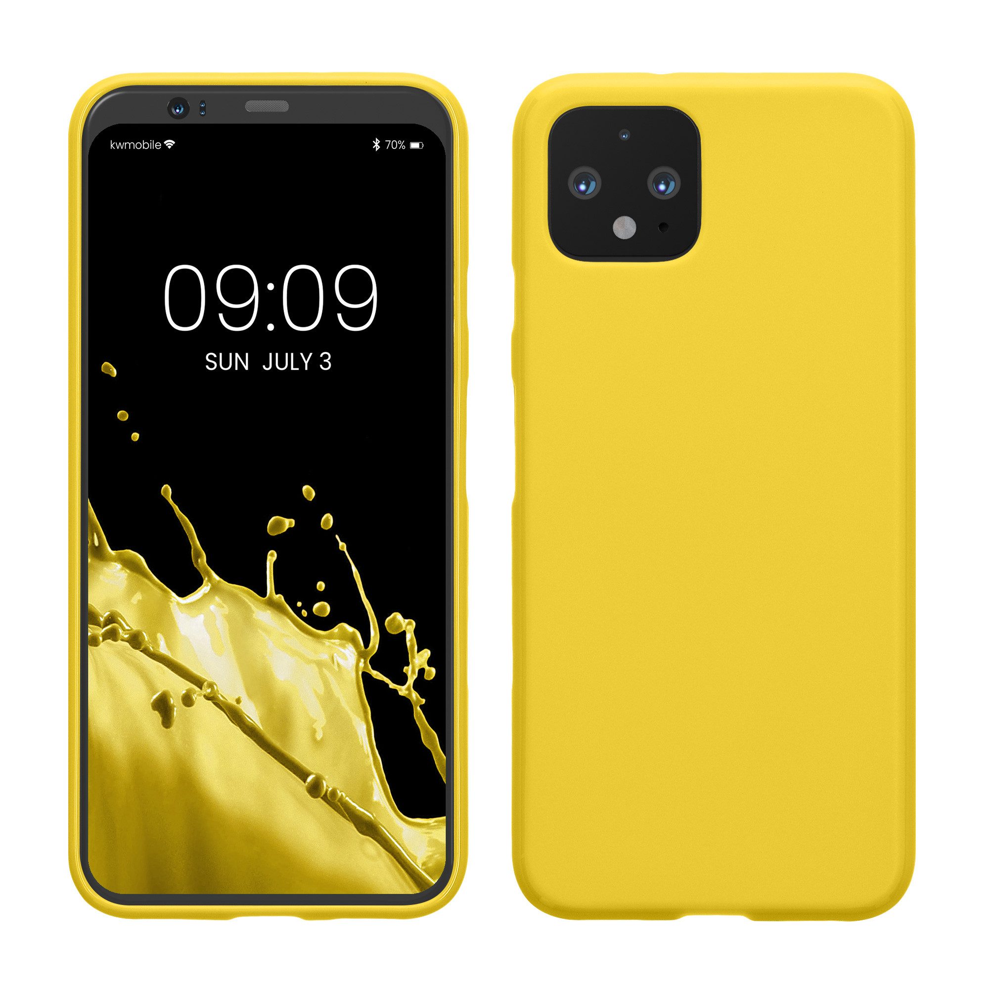 kwmobile Handyhülle Hülle für Google Pixel 4, Hülle Silikon - Soft Handyhülle - Handy Case Cover
