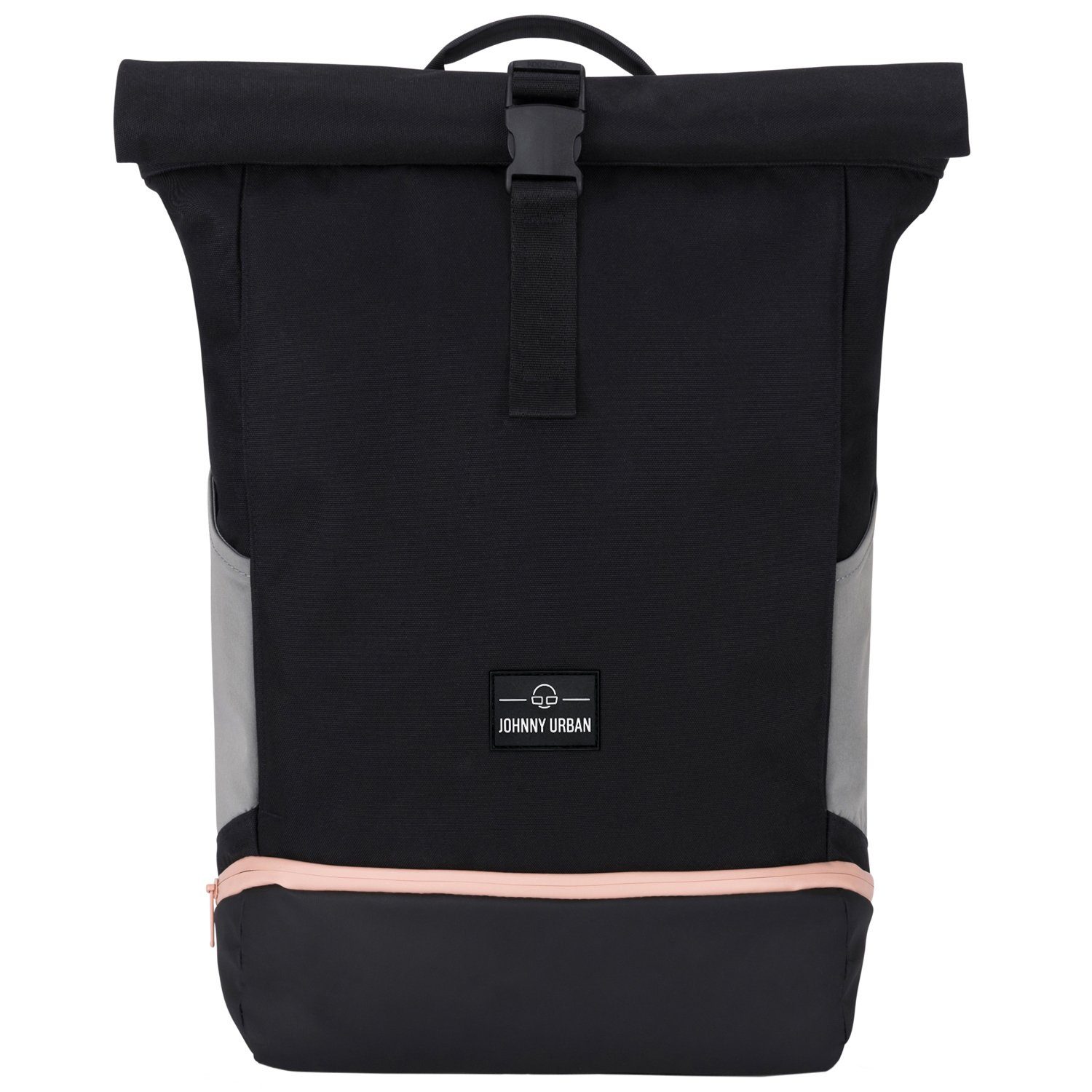 Johnny Urban Cityrucksack Allen Large, Rolltop Damen Herren, Laptop Fach (1-tlg), Wasserabweisend