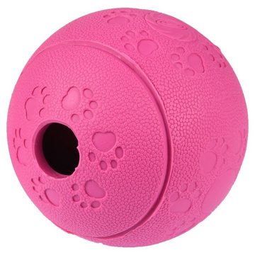 Flamingo Spielknochen Hundespielzeug Rhea Snack Ball Gummi, Maße: 8 cm