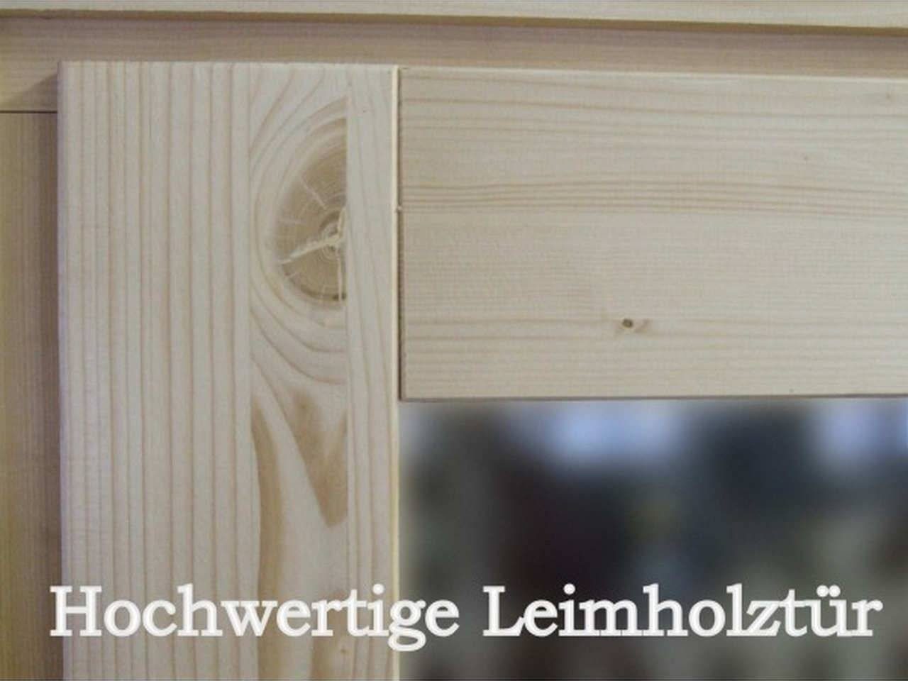 Finn Art Blockhaus Gartenhaus 6x3m Holz 5-Eck York 49 in 40mm Wandstärke, BxT: 580x298 cm, ohne Fußboden, ohne Dacheindeckung