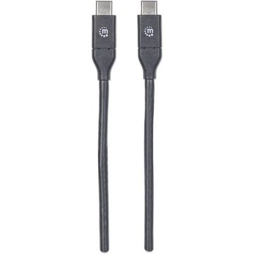 MANHATTAN USB 3.1 Typ C Gen2-Kabel Typ C-Stecker auf Typ USB-Kabel