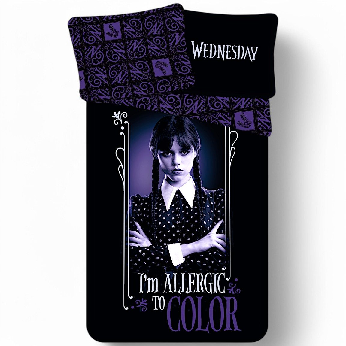 Wednesday Bettwäsche I´m ALLERGIC TO COLOR, günstig online kaufen