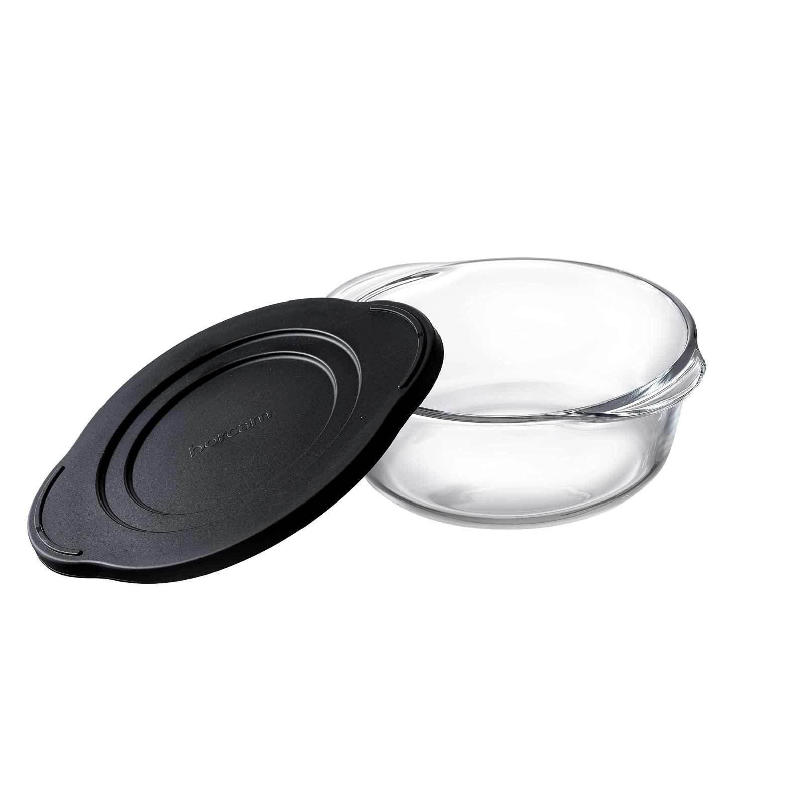 Ritzenhoff & Breker Auflaufform Cucina Auflaufform mit Frischhaltedeckel 840 ml, Glas