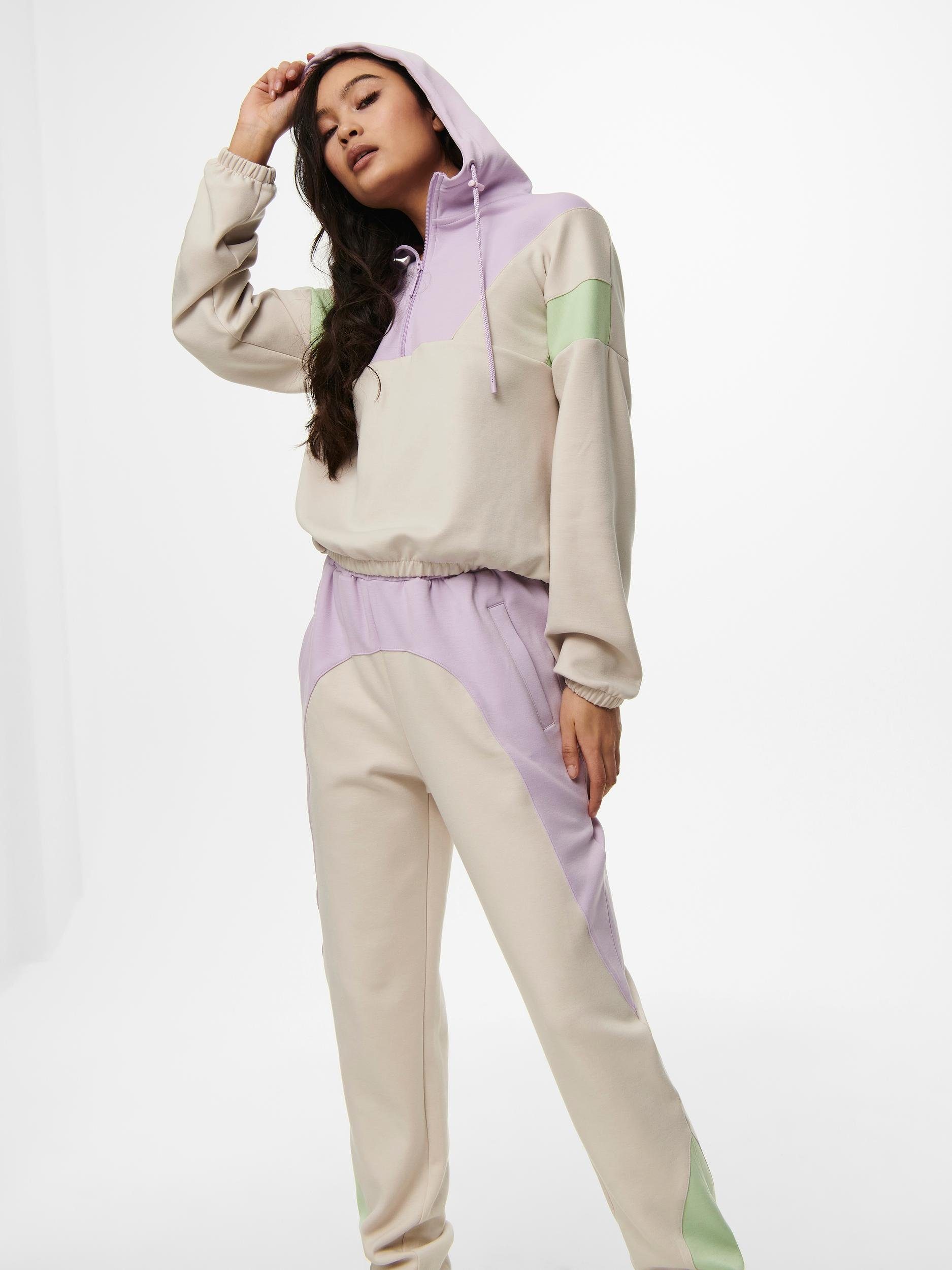 ONLY Sweat Oversize ONLSWEAT - Sweat-Shirt Col Rond Manches Longues, Coupe Ample Et Confortable Pour Un Look Décontracté Tendance