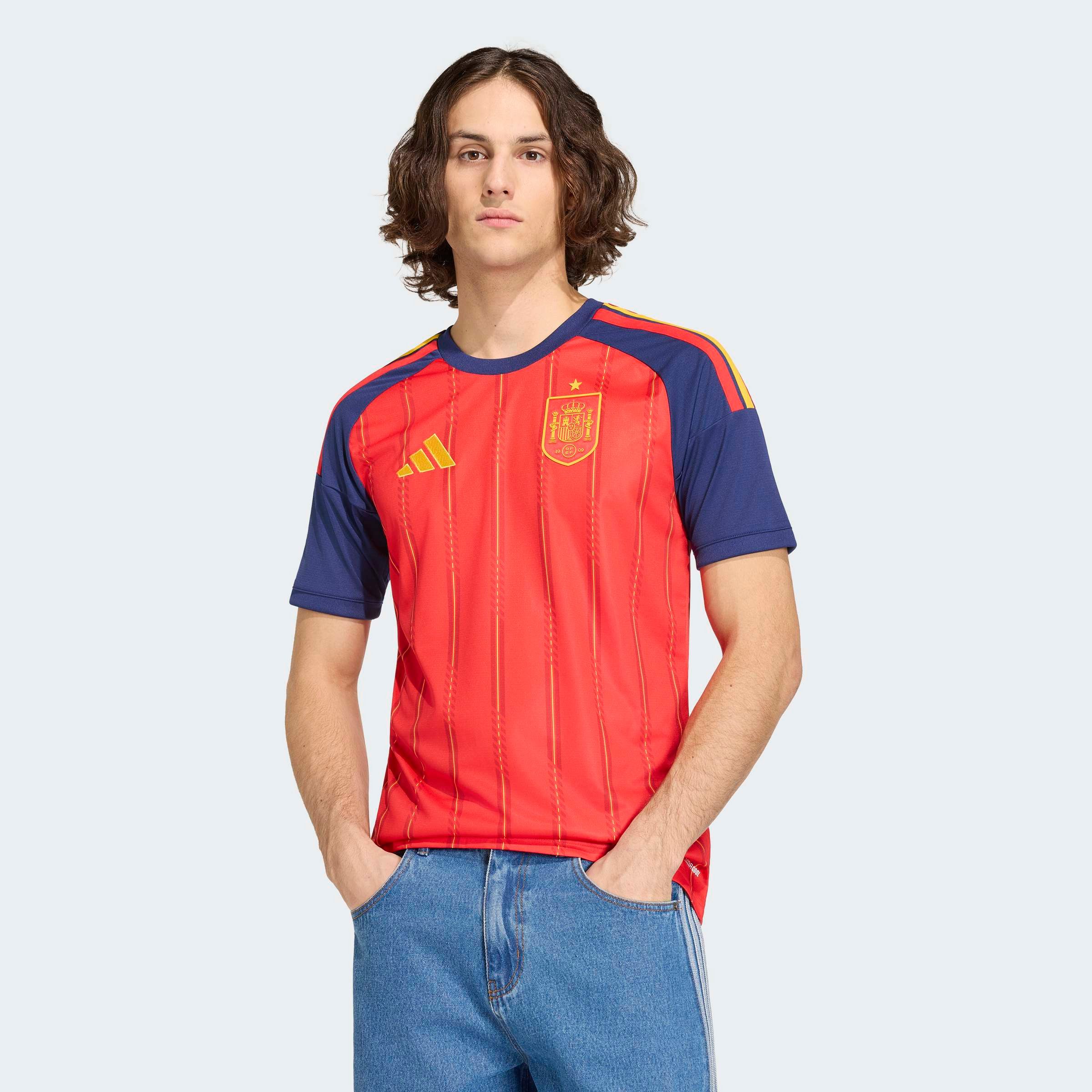 adidas Performance Fußballtrikot SPANIEN 26 HEIMTRIKOT mit Climacool® Technologie, atmungsaktiv, Kurzarm