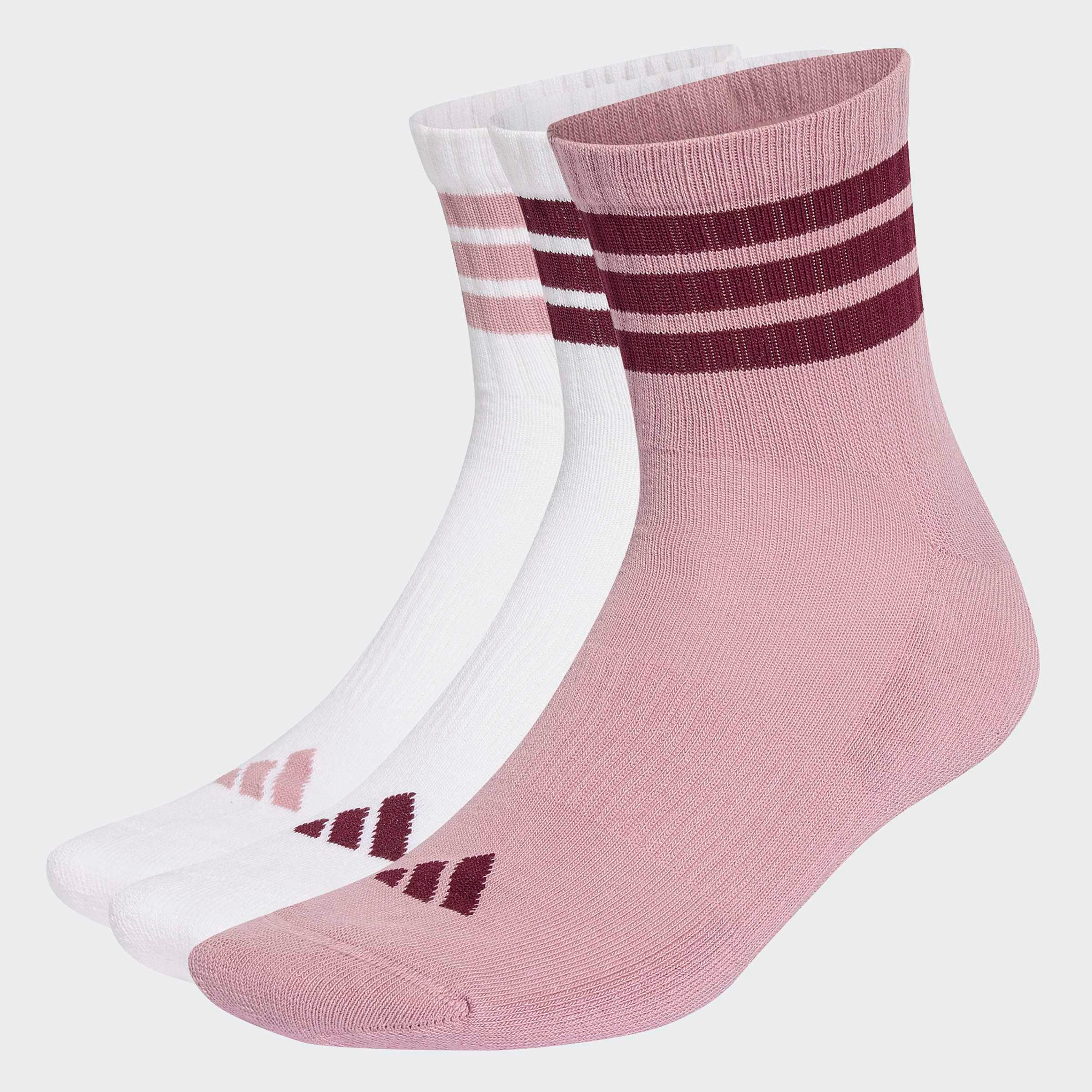 adidas Performance Sportsocken 3S ESS C MID 3P (3-Paar)