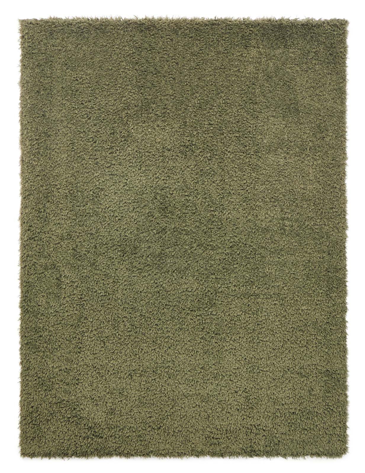 TaraCarpet Flokati-Teppich TaraCarpet Flokati Premium Langflorteppich Shaggy, rechteckig, Höhe: 52 mm, Flokati Hochflor Langflor weich grün Wohnzimmer Schlafzimmer 60x120