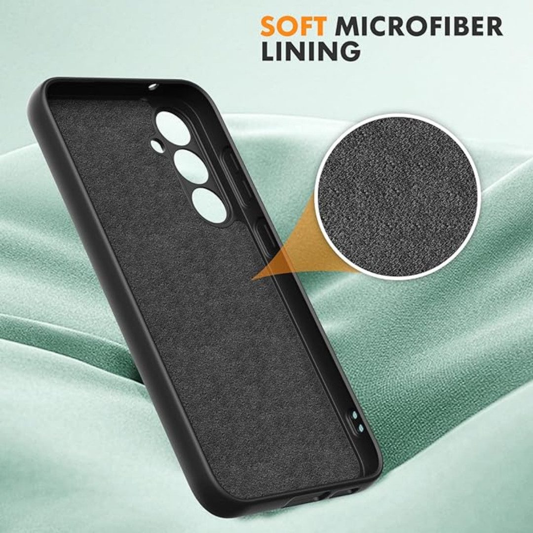 SmartUP Smartphone-Hülle Hülle + 2X Schutzglas für Samsung Galaxy S23 FE 5G Panzerfolie Case 9H, Rundumschutz, Displayschutz – Bild 4 von 5