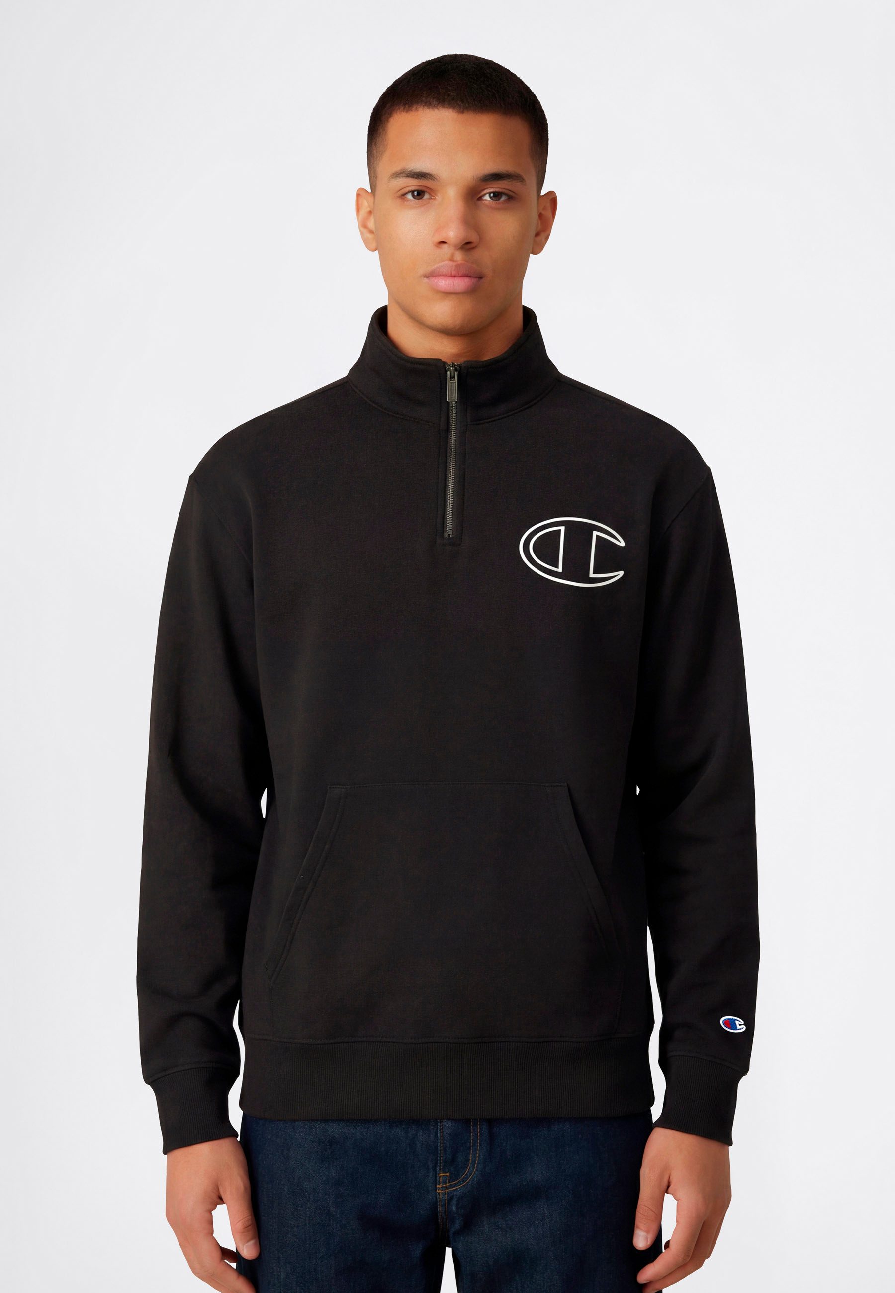 Champion Sweatshirt COLLEGE Fleece Half Zip Sweatshirt (1-tlg)