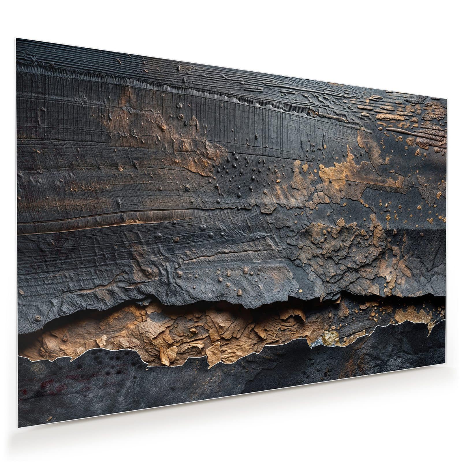 Primedeco Glasbild Wandbild Abstrakte Struktur mit Aufhängung, Texturen (21 günstig online kaufen