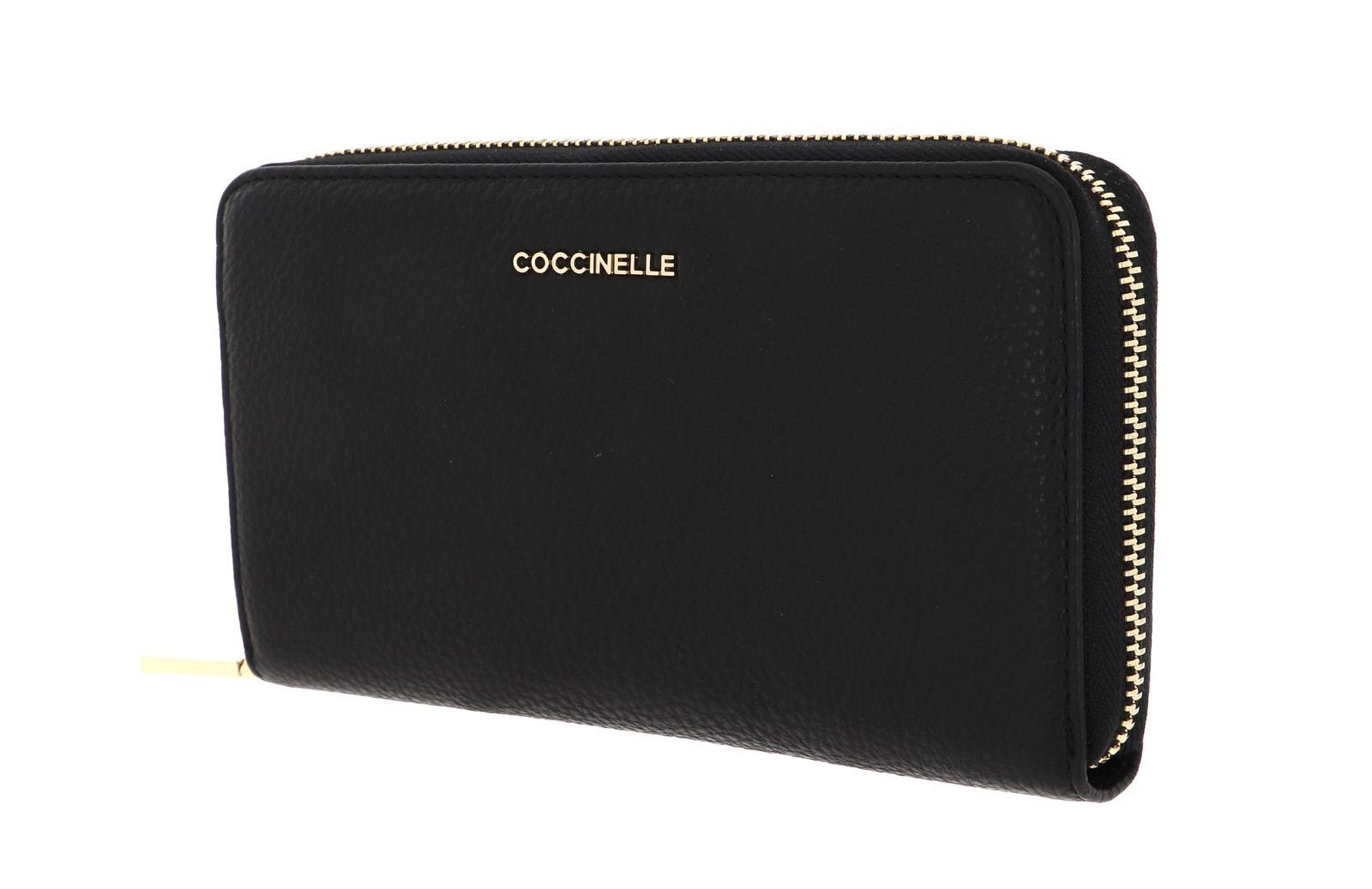 COCCINELLE Geldbörse Metallic Soft, aus echtem Rindsleder günstig online kaufen