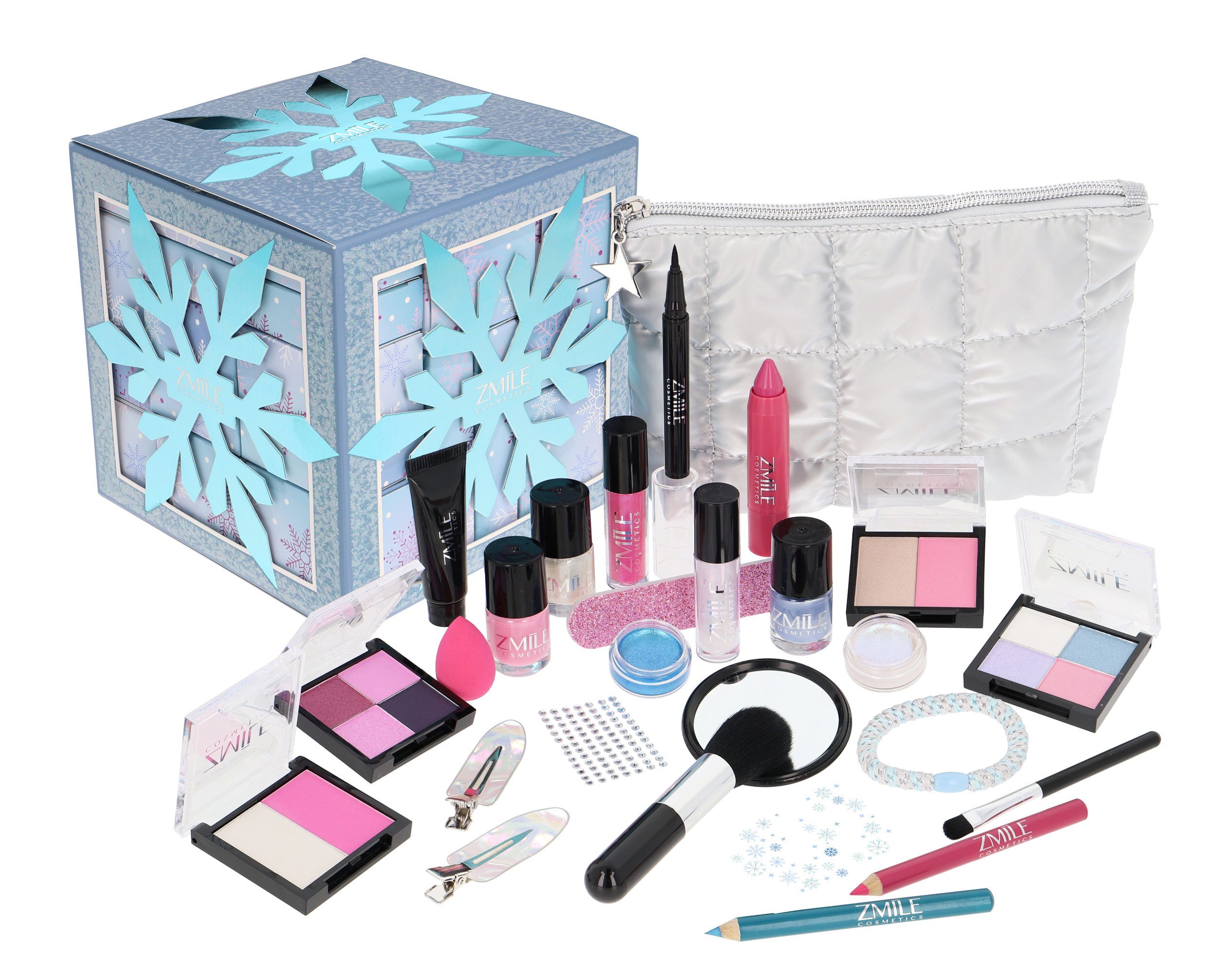 ZMILE COSMETICS Kosmetik-Adventskalender Beauty Adventskalender Snowflake Puzzle Ice Blue