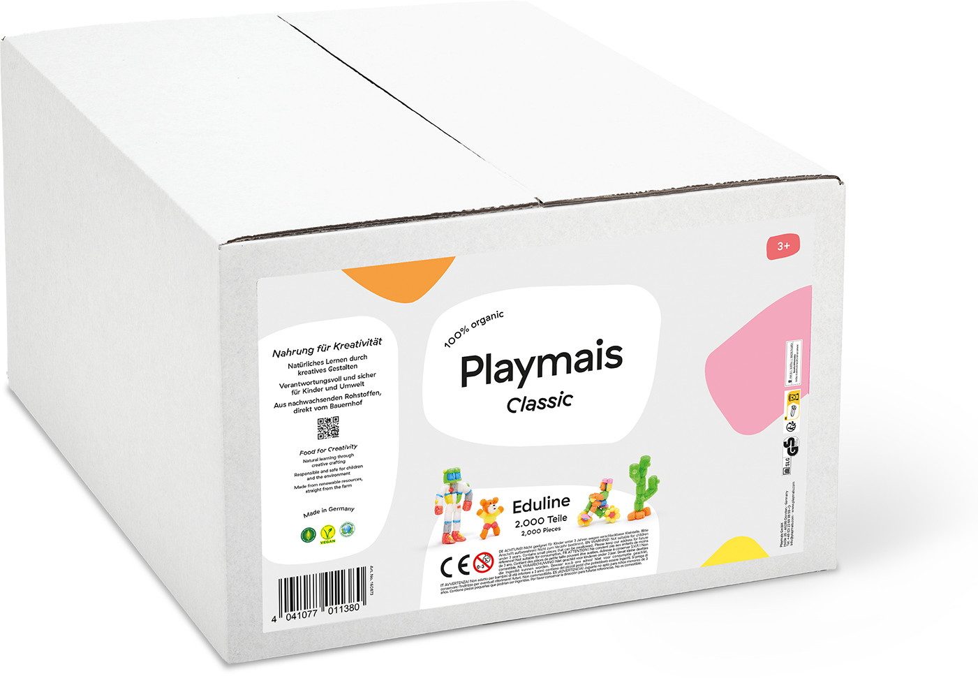 PlayMais Kreativset Bastel Kreativität EDULINE 2000 3+ 160873