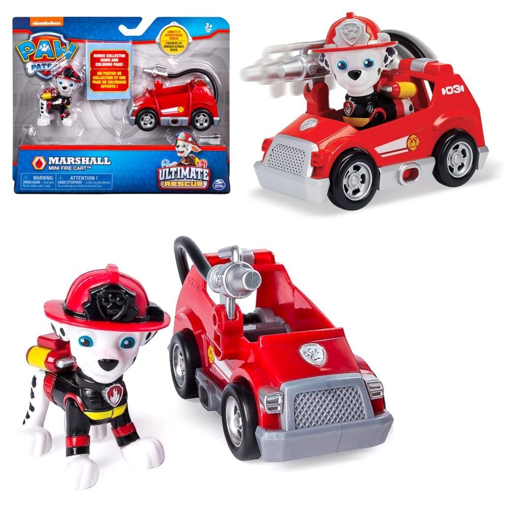 PAW PATROL Spielzeug-Auto »Ultimate Rescue Mini Fahrzeuge mit beweglicher  Spiel-Figur Paw Patrol«