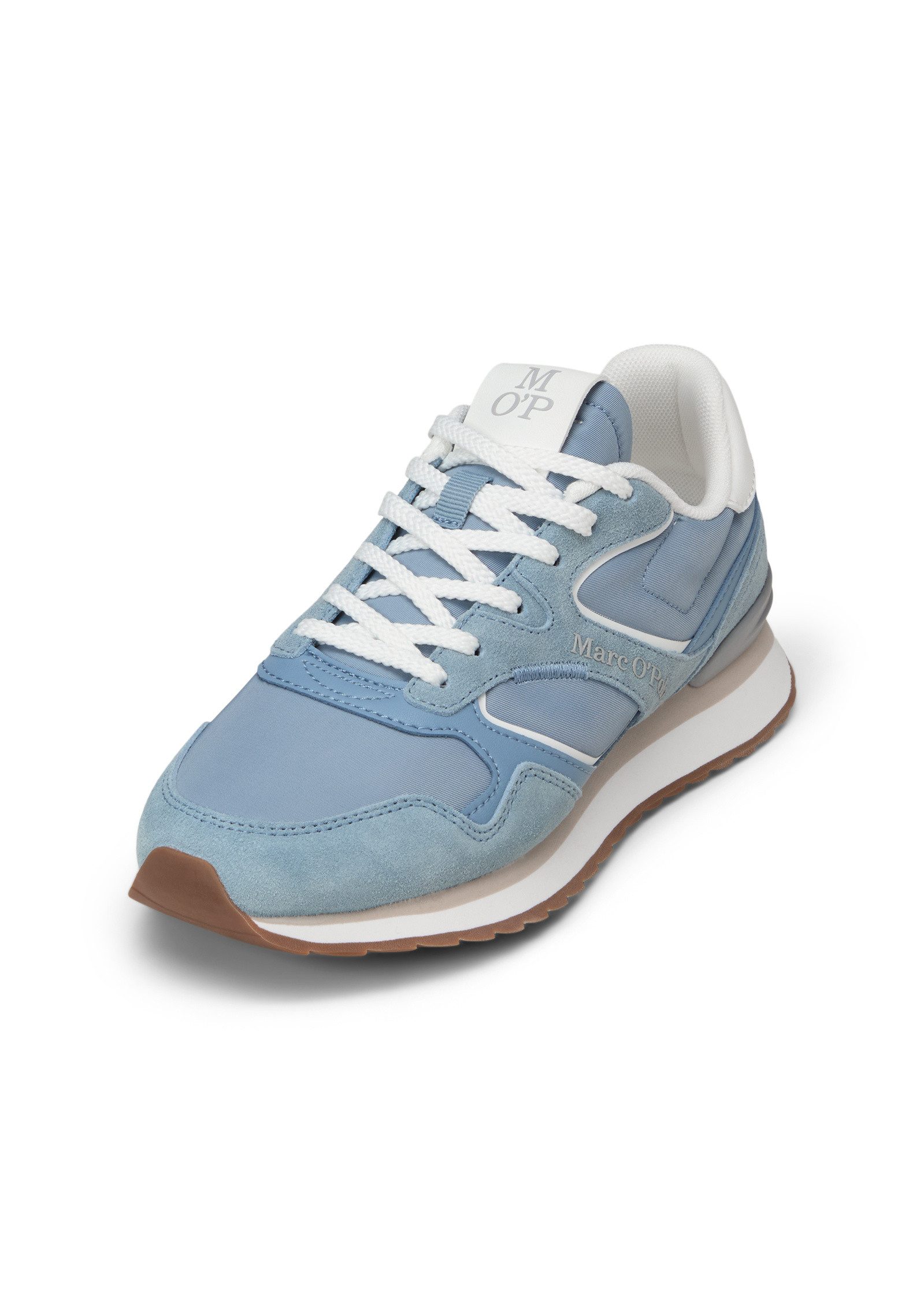 Marc O'Polo aus Rindleder und Nylon Sneaker