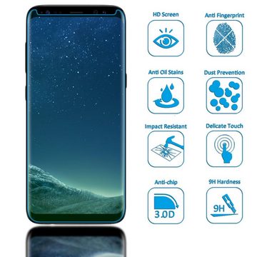 Nalia Schutzfolie Samsung Galaxy S8, Schutzglas