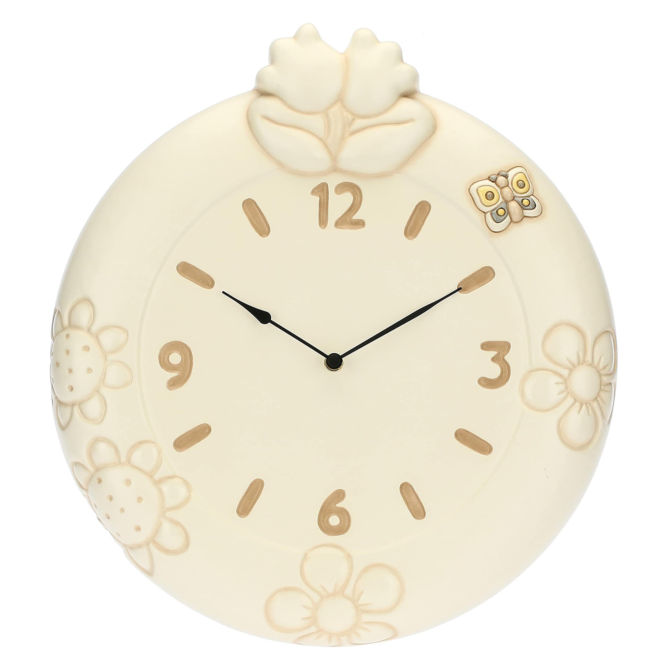 THUN SpA Wanduhr THUN Wanduhr mit Maiglöckchen elegante