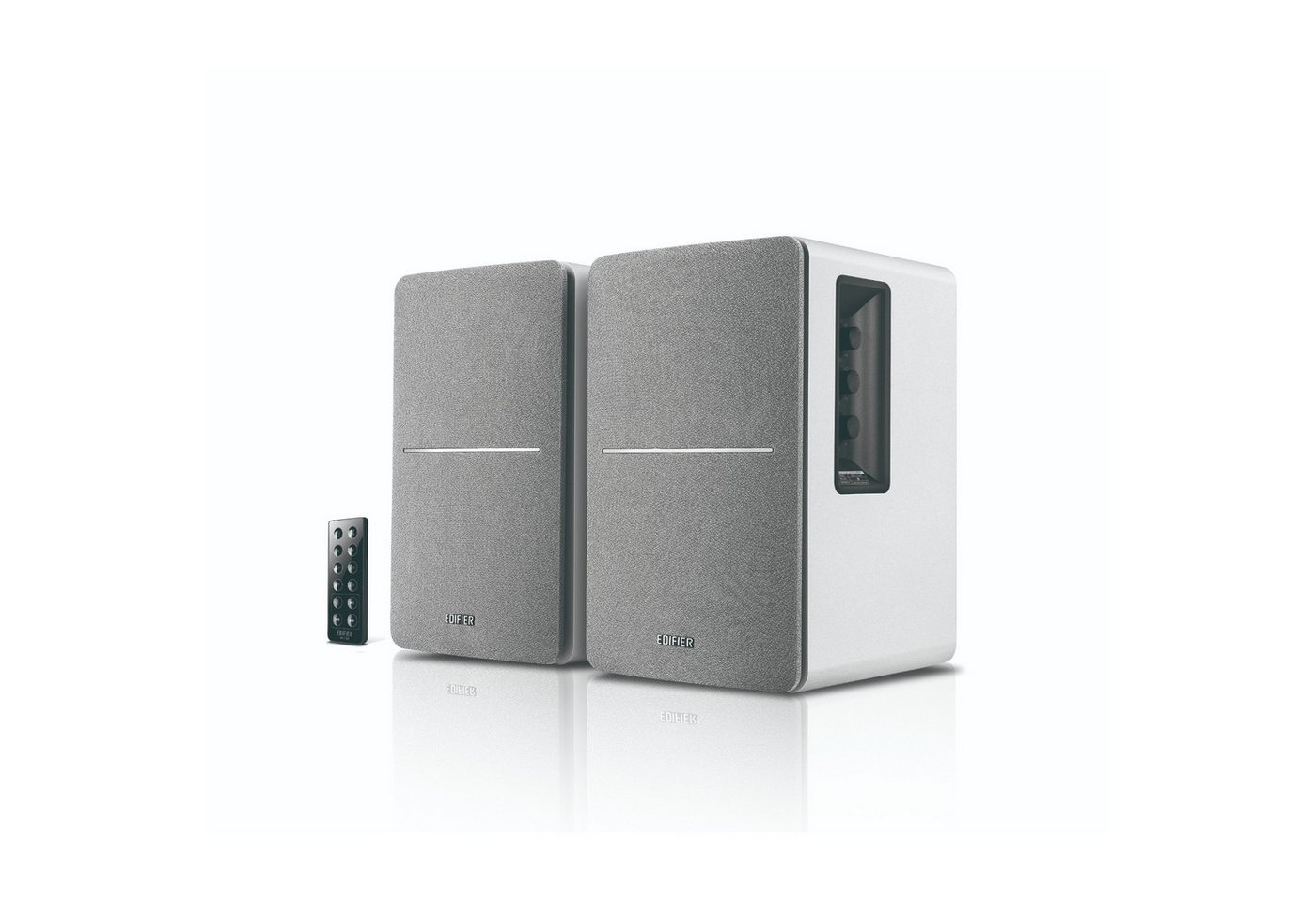 Edifier® R1280DB Bluetooth Regallautsprecher mit Infrarot-Fernbedienung Regal-Lautsprecher (Bluetooth, 42 W, Wireless)