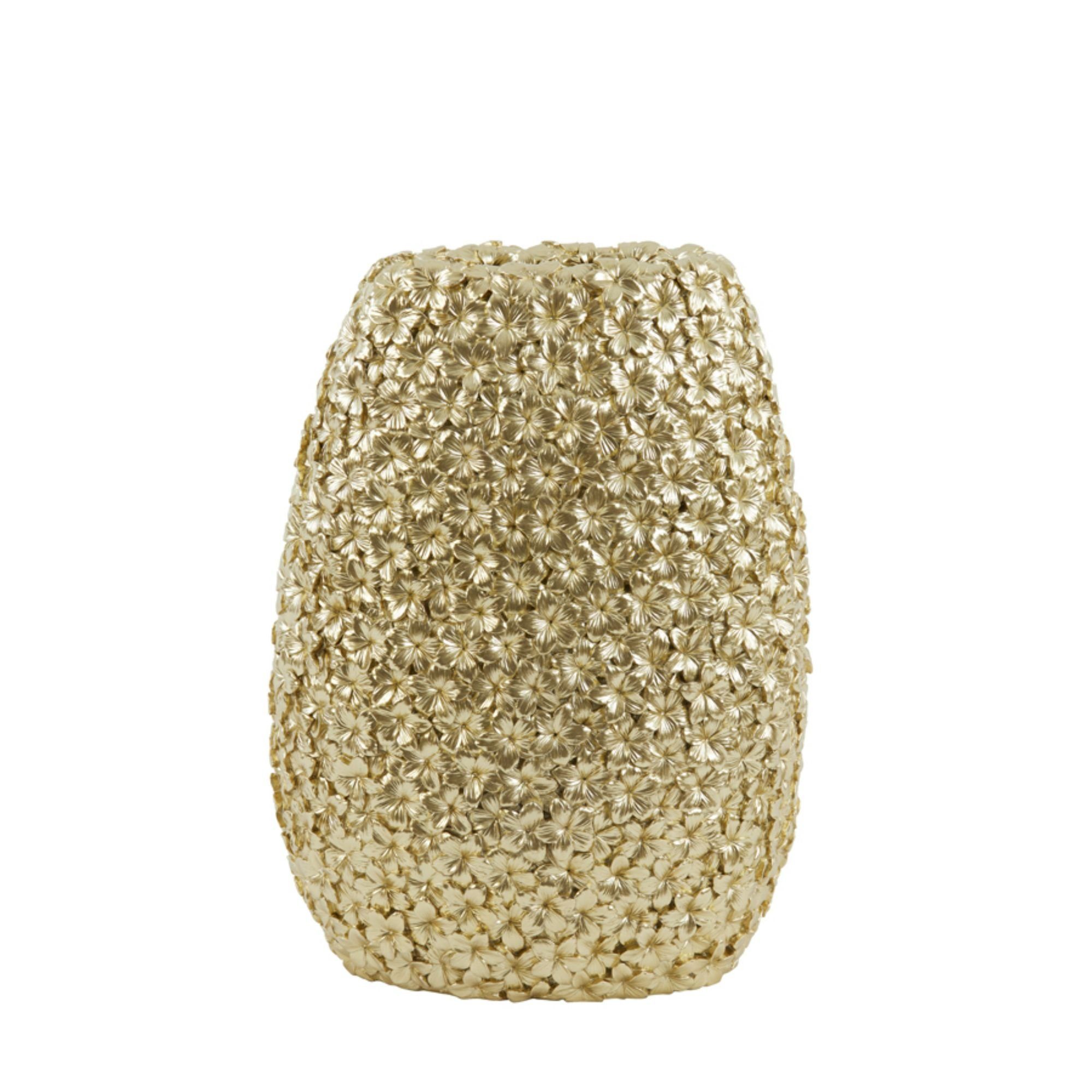 Aloha Dekovase & 38x23x50cm - Gold Vase Living - Light