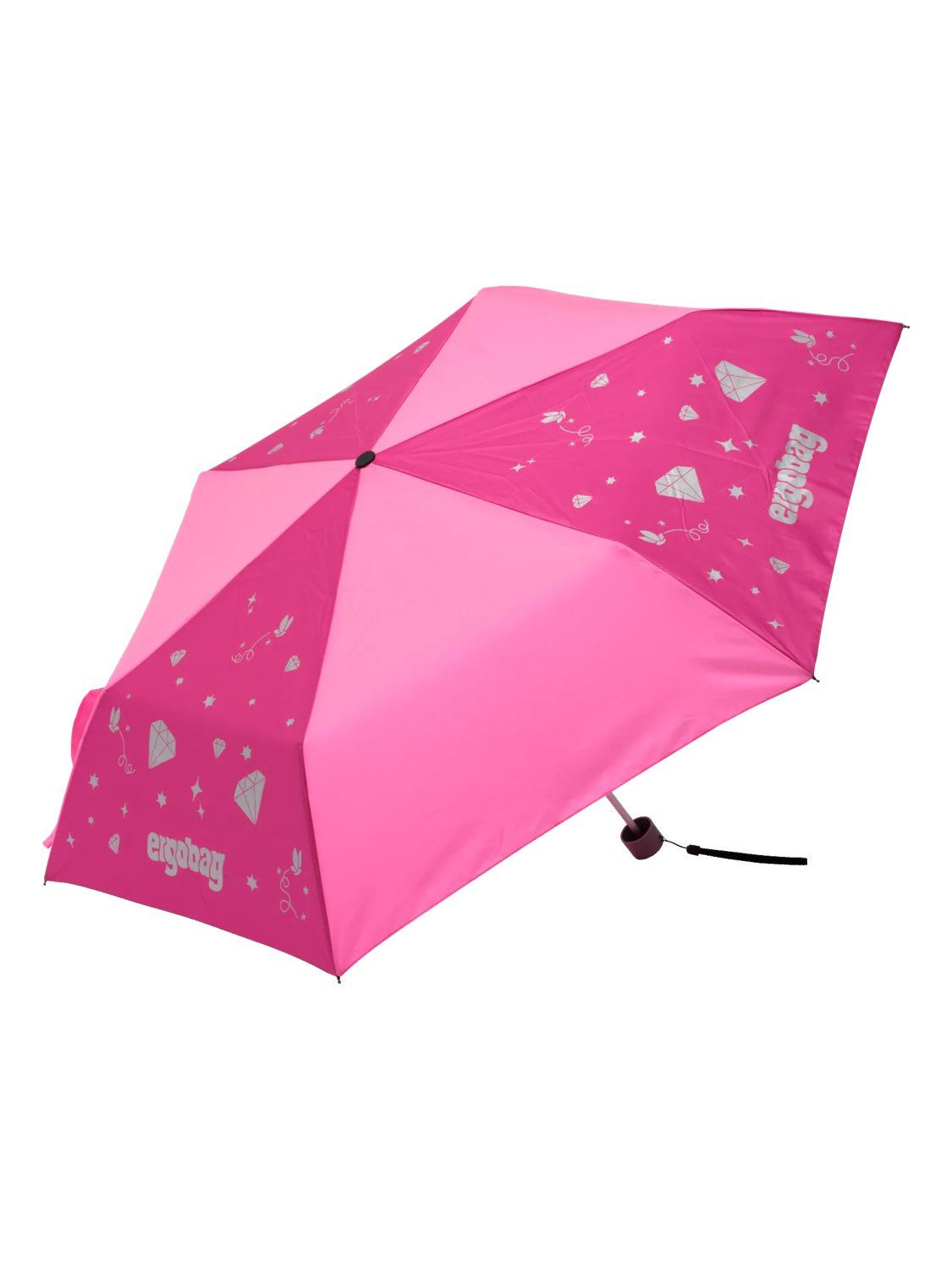 ergobag Taschenregenschirm Regenschirm, mit reflektierenden Details