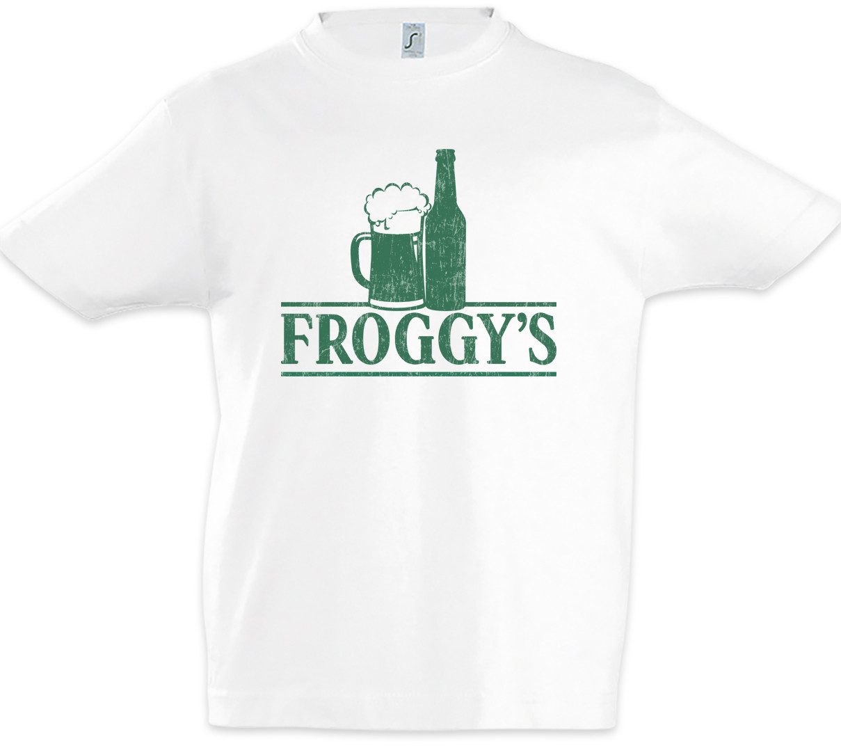 Print-Shirt Froggy's Kinder T-Shirt This Logo Symbol Sign Is Us Bar TV Diner