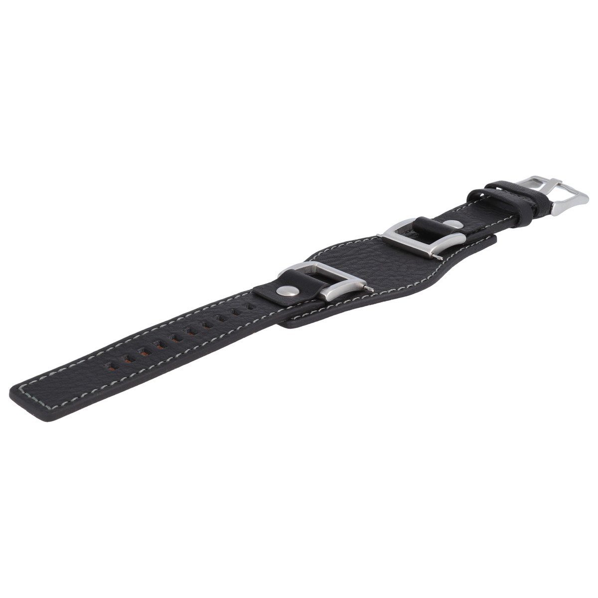 Fossil Uhrenarmband 14mm Leder Schwarz JR-1156 LB-JR1156 günstig online kaufen