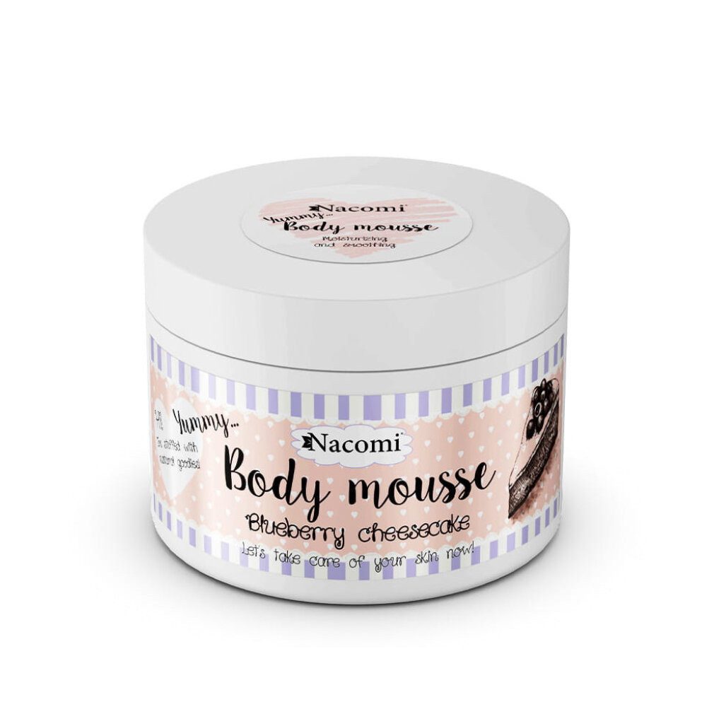 NACOMI Körperschaum Body Mousse Blueberry cheesecake