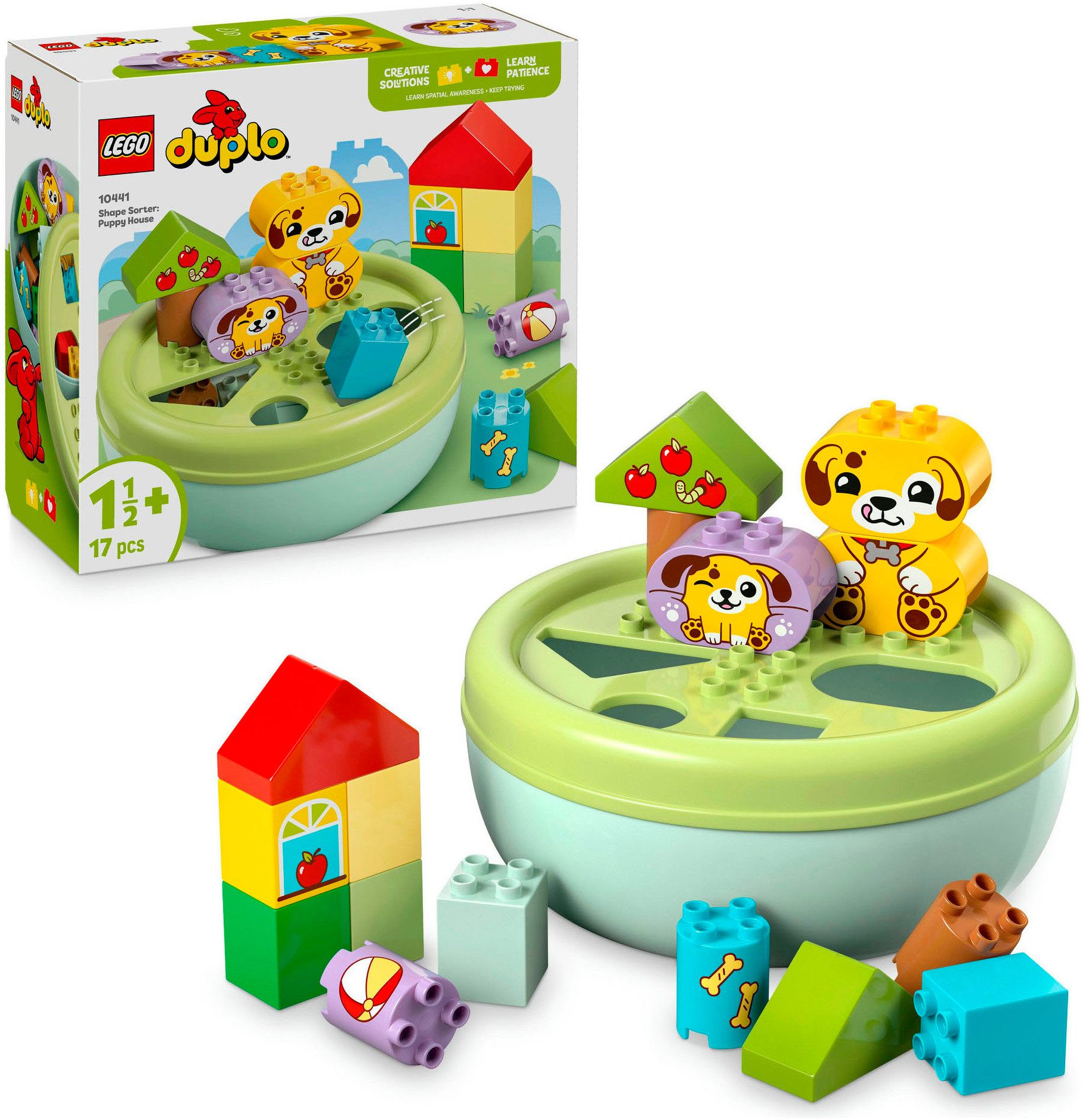 LEGO® Formsortierer: Welpenhaus (10441), LEGO DUPLO My First Konstruktionss günstig online kaufen