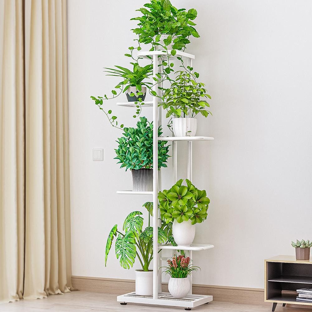 GarveeMore Küchenorganizer-Set 6-Tier Pflanzenständer, 7-Topf Indoor günstig online kaufen