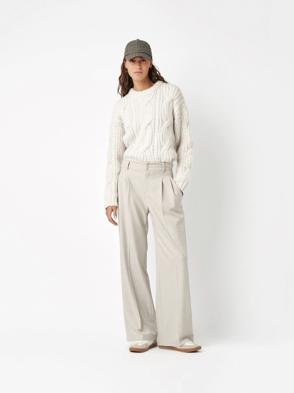 ROSNER Palazzohose Mara_393 (1-tlg) mit doppelten Bundfalten günstig online kaufen