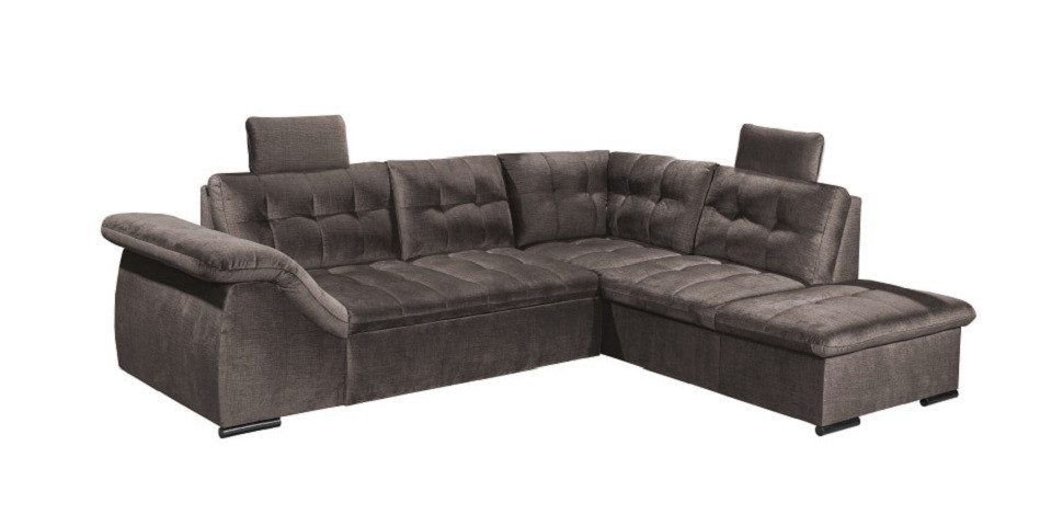 ED EXCITING DESIGN Ecksofa Estrella, mit Schlaffunktion & Bettkasten