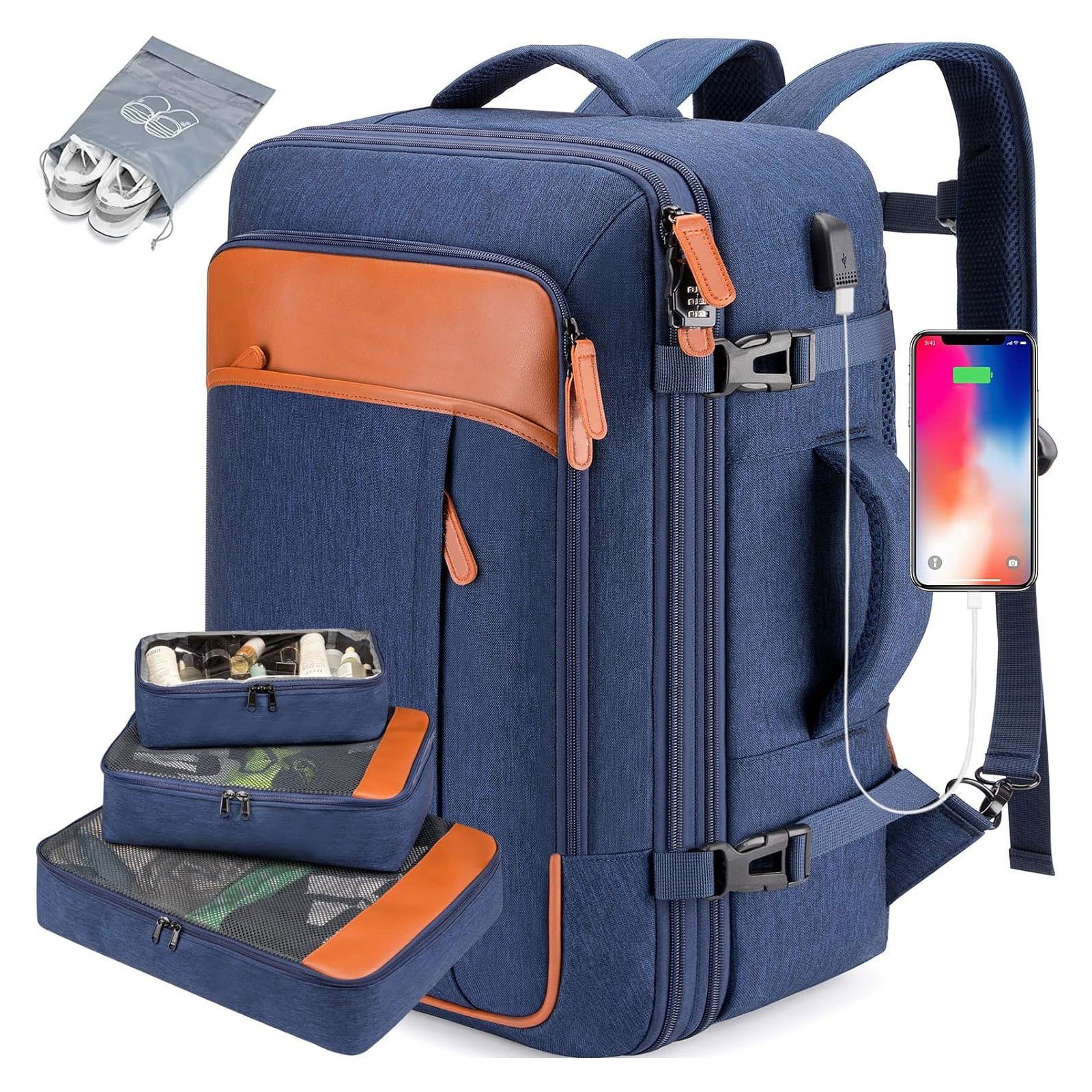 REDOM Reiserucksack Laptop Rucksack Rucksäcke Freizeitrucksack günstig online kaufen