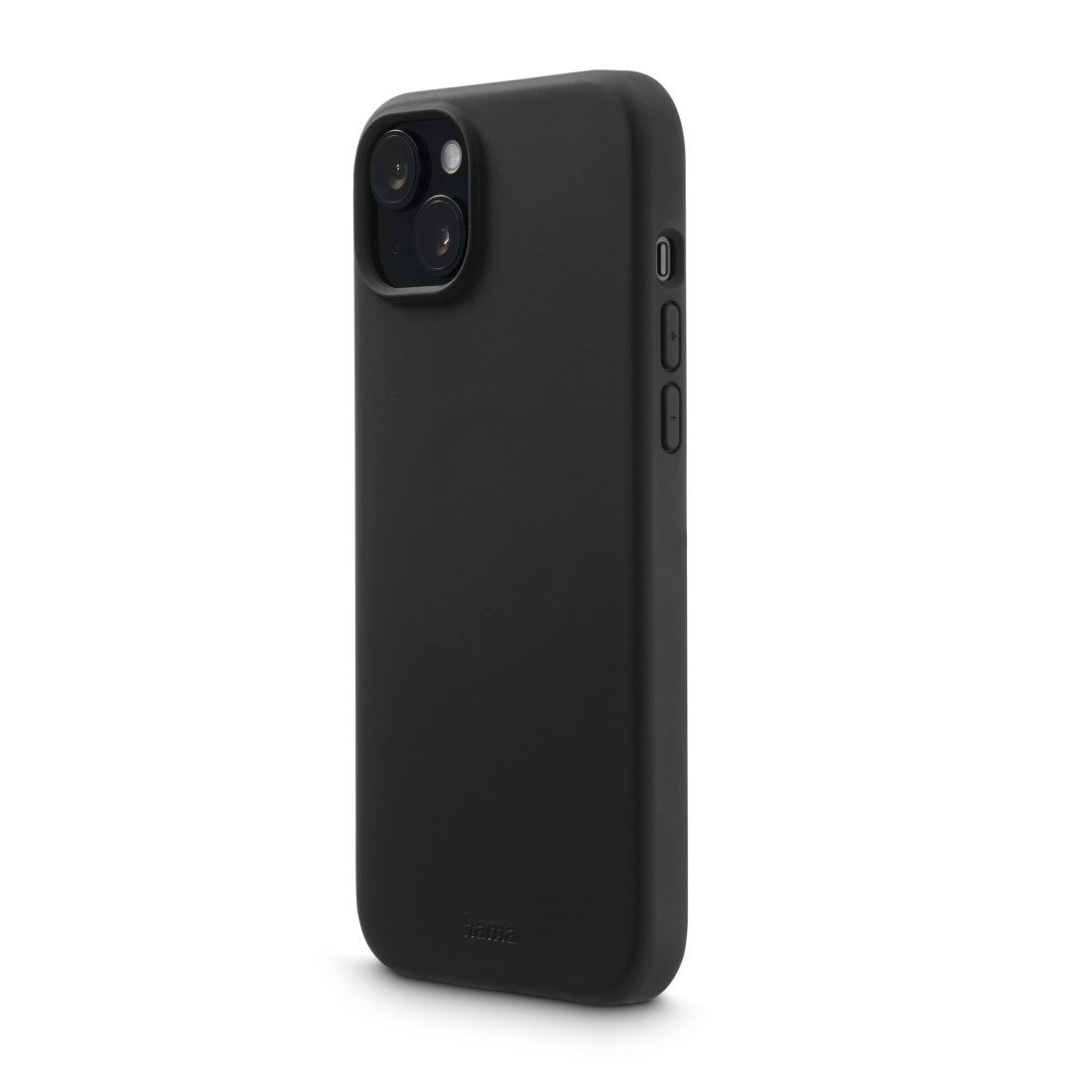 Hama Handyhülle Handyhülle MagCase "Fantastic Feel" für Apple iPhone 15, Schwarz, Kratzschutz und bezogene Seitentasten