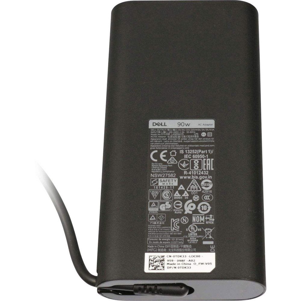 Dell Dell 450-AGOQ Notebook-Netzteil 90 W 20 V/DC 4.5 A Notebook-Netzteil