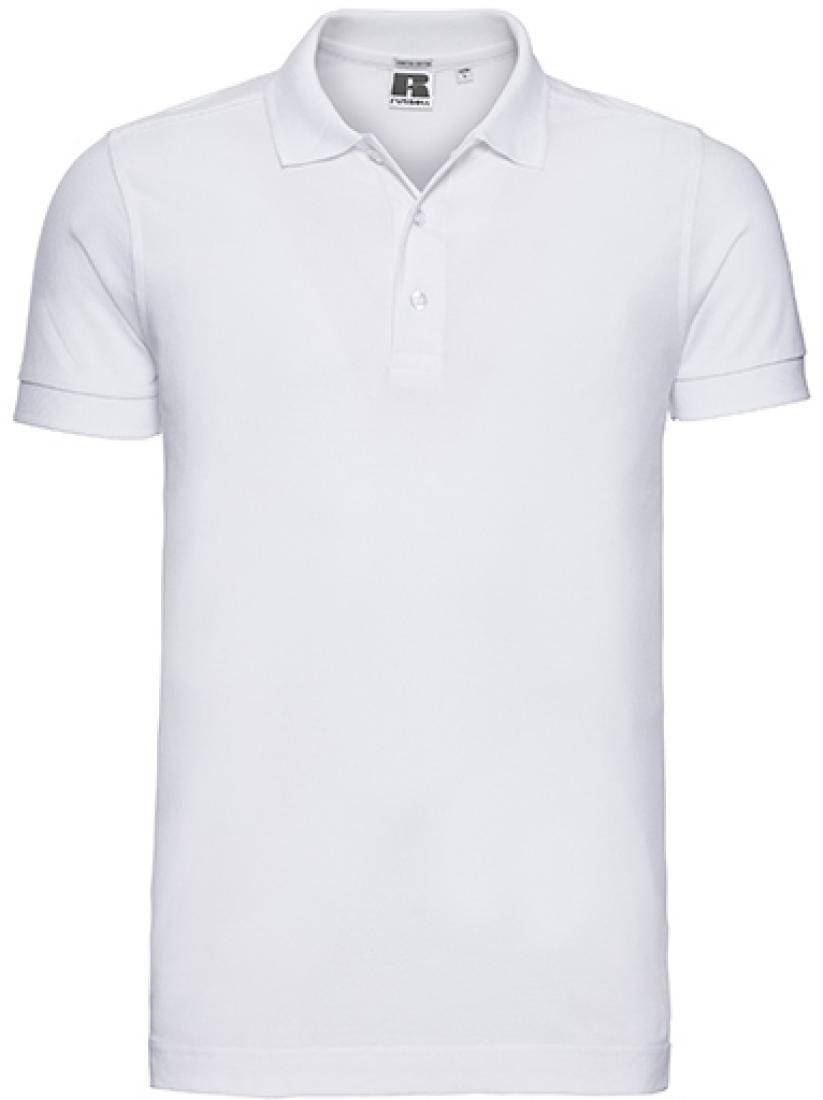 Russell Poloshirt Herren Stretch Polo Shirt / längere Ausführung