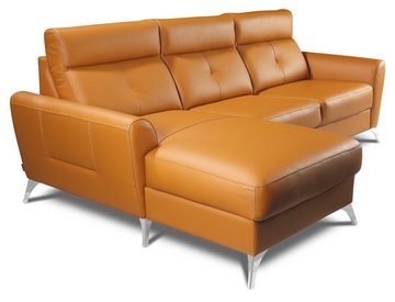 JVmoebel Ecksofa, Design Eck Wohnlandschaft Sofa Couch Polster Sitz Garnitur Leder