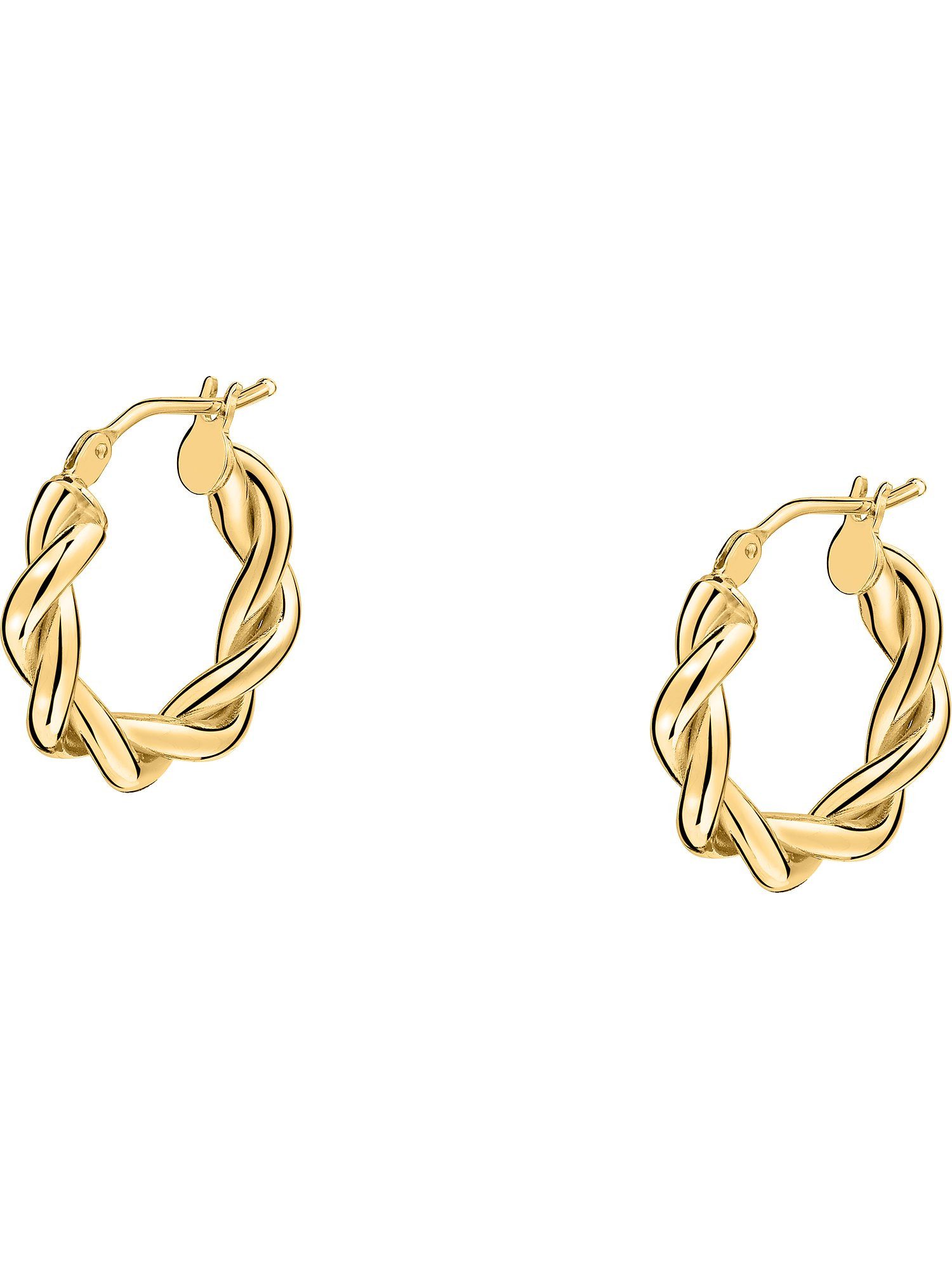 CHRIST Paar Creolen CHRIST Damen-Creolen 585er Gelbgold (Paar)