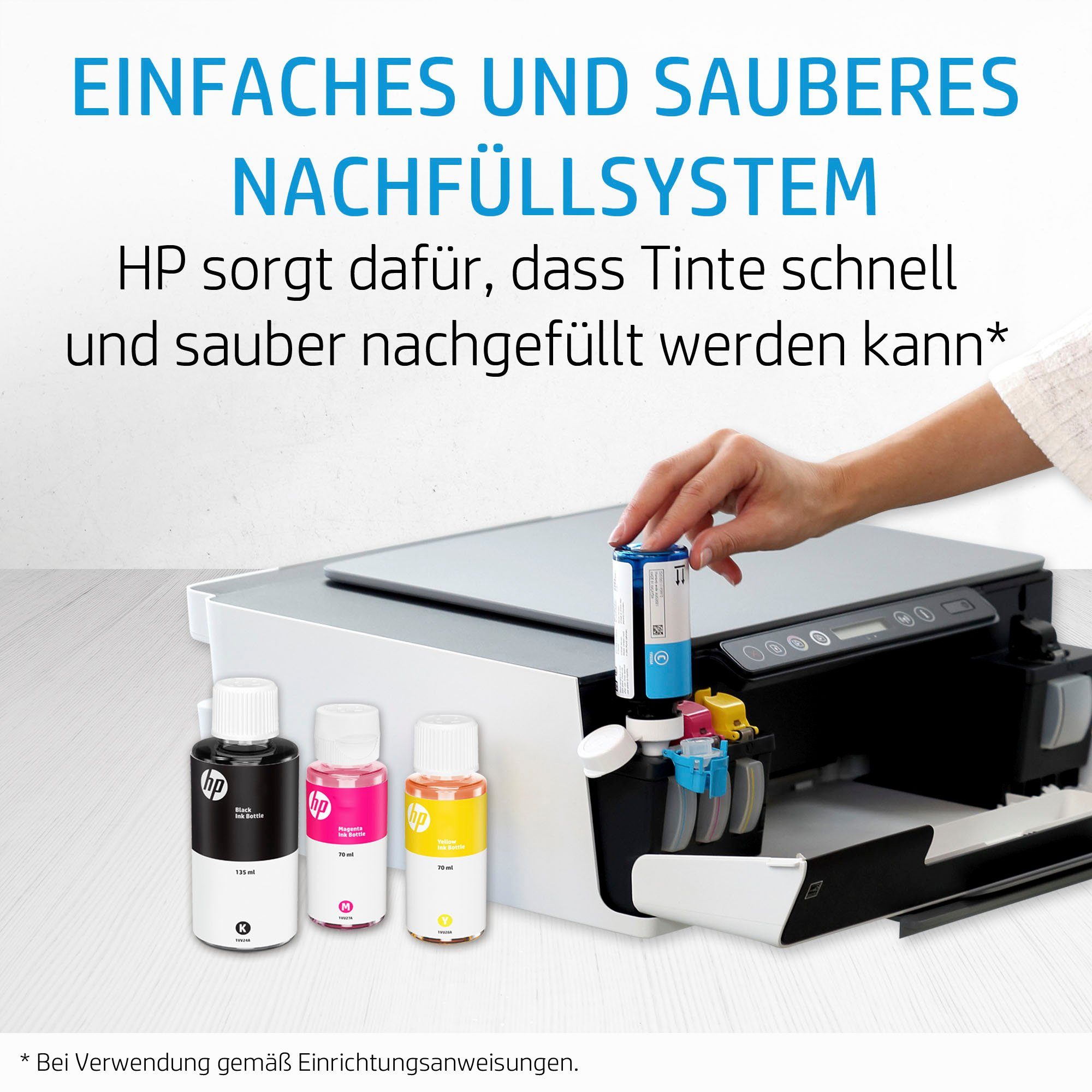 HP original Tintenflasche 31 Magenta, 70 ml Nachfülltinte (für HP, 1x 70 ml)