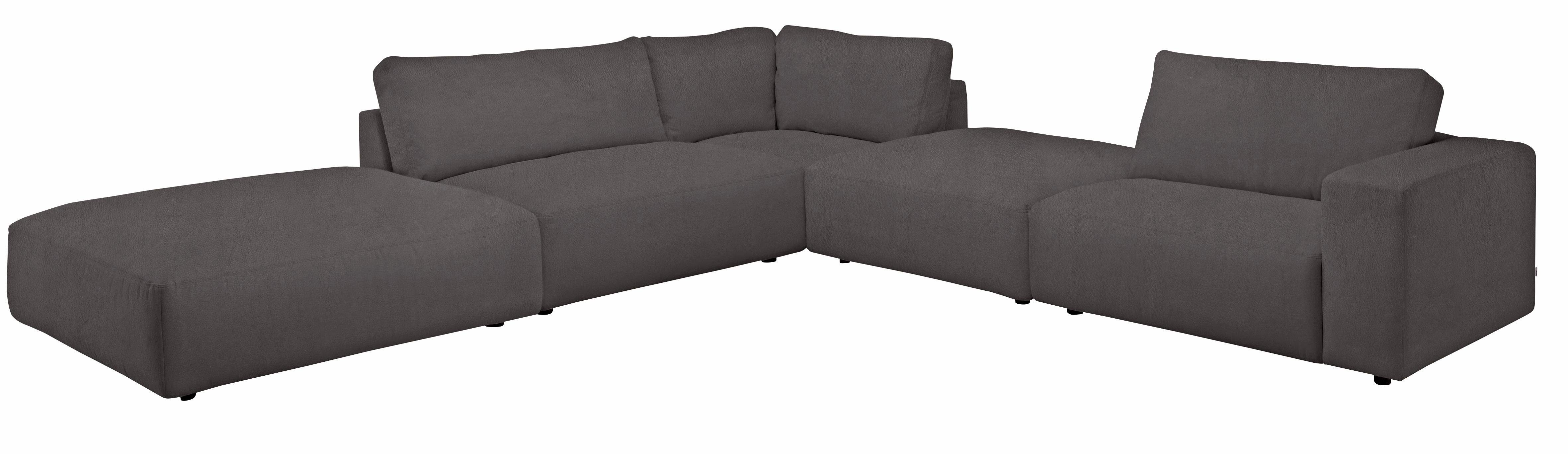 Musterring Ecksofa LUCIA L-Form, in vielen Qualitäten und 4 verschieden Nähten