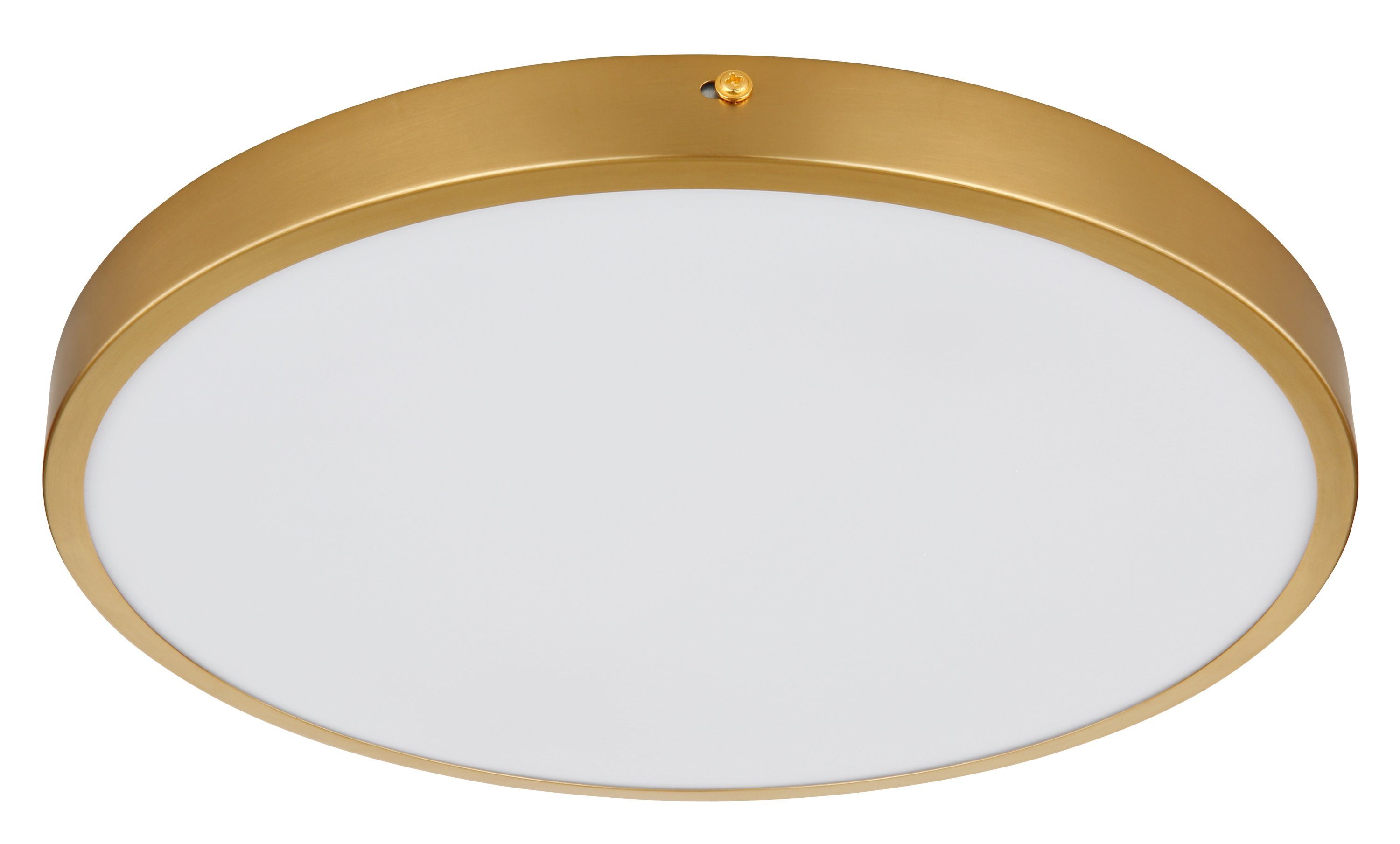 GLOBO LIGHTING Deckenleuchte GLOBO Lighting Deckenleuchte TIBEY DH 35x3 cm gold Deckenlampe
