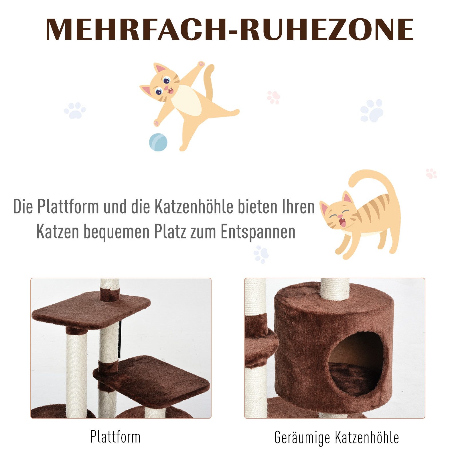 PawHut Kratzbaum