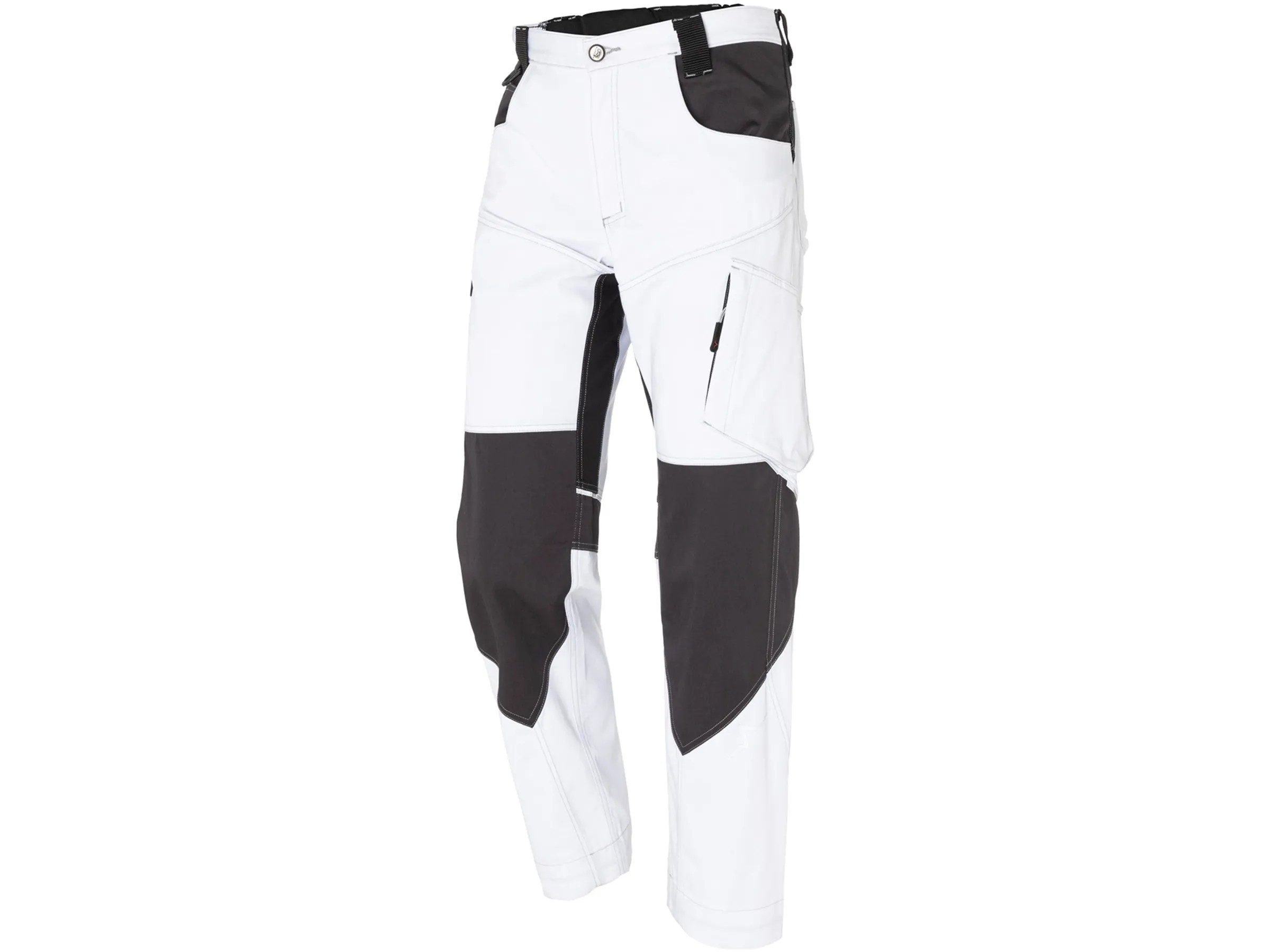 Kübler Arbeitshose workwear Arbeitshose Herren Hose Action weiß/anthrazit