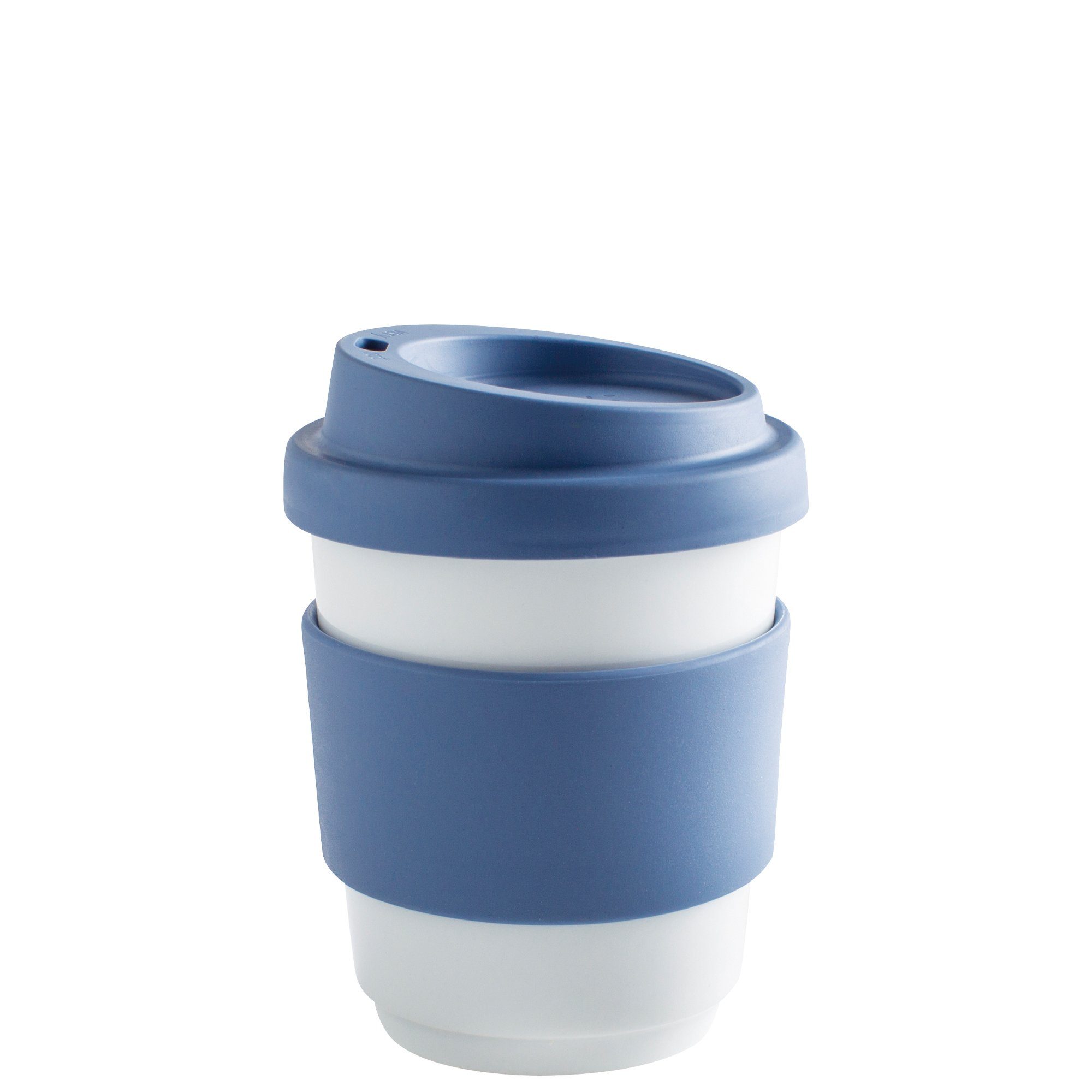 KAHLA Coffee-to-go-Becher Fillit Becher + Trinkdeckel, 1-tlg., Porzellan, Made in Germany