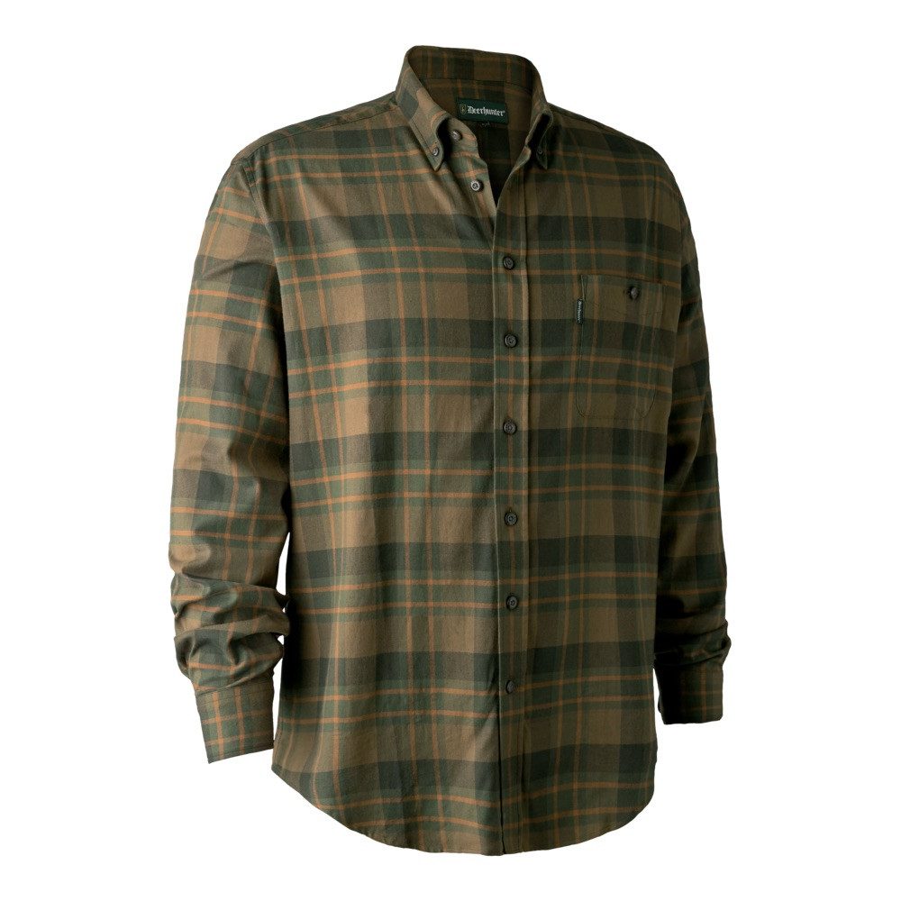 Deerhunter Outdoorhemd DEERHUNTER Kyle Hemd Green Check EU 41/ 42