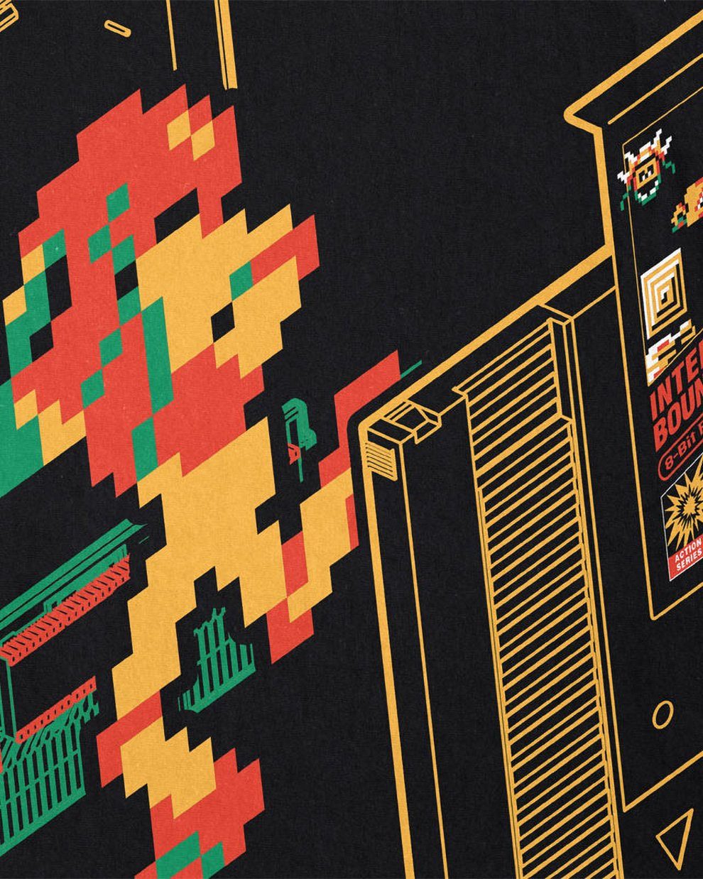 Print-Shirt classic switch 8-Bit gamer nes Samus Retro style3 Kinder T-Shirt