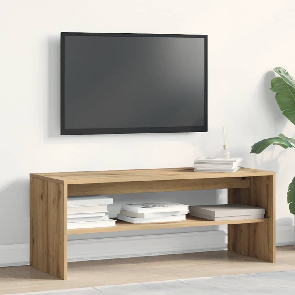 vidaXL TV-Schrank TV-Regal Artisan-Eiche 100x40x40 cm Holzwerkstoff (1-St) günstig online kaufen