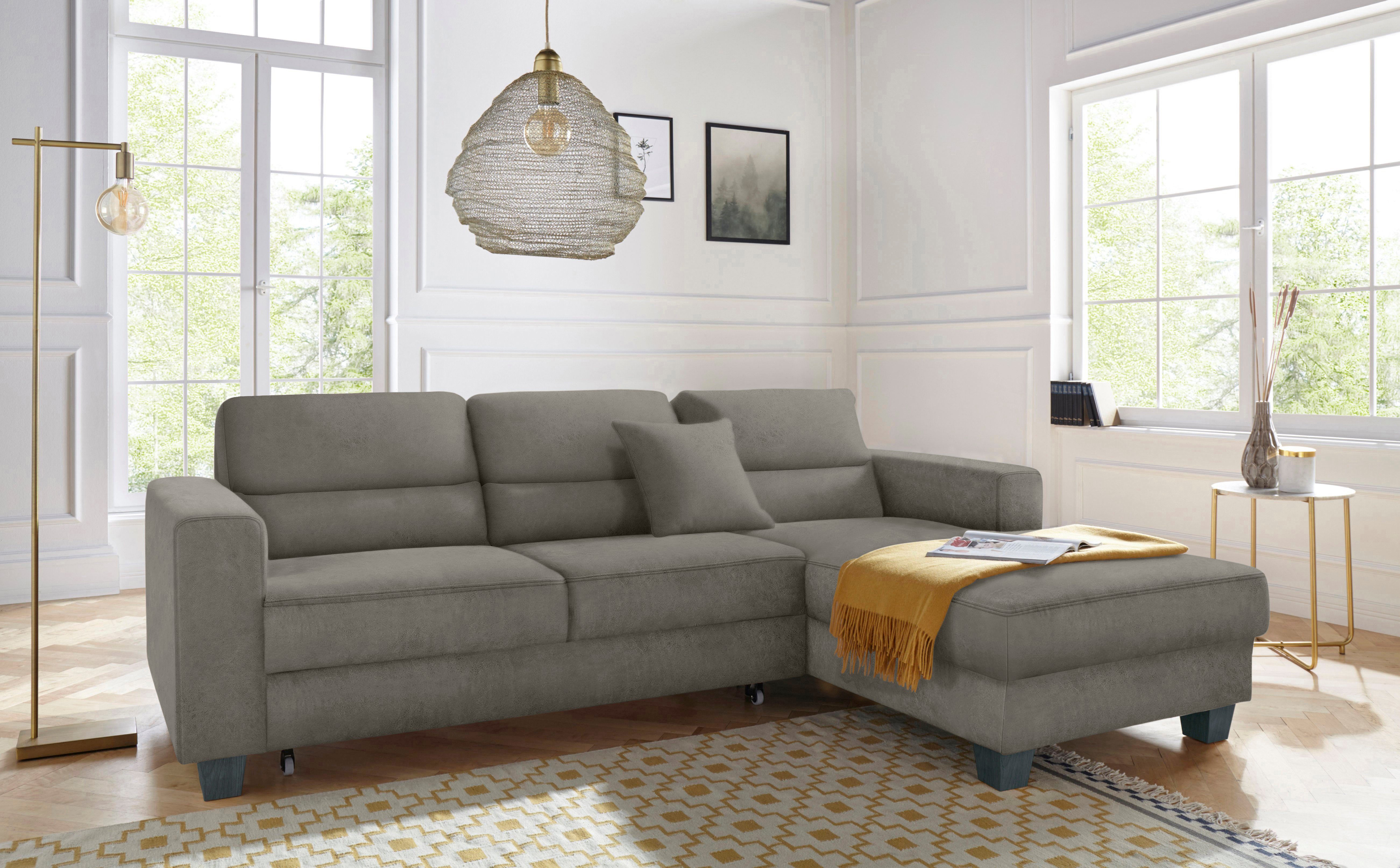 TRENDMANUFAKTUR Ecksofa Chamber, zeitlos und modern, günstig online kaufen