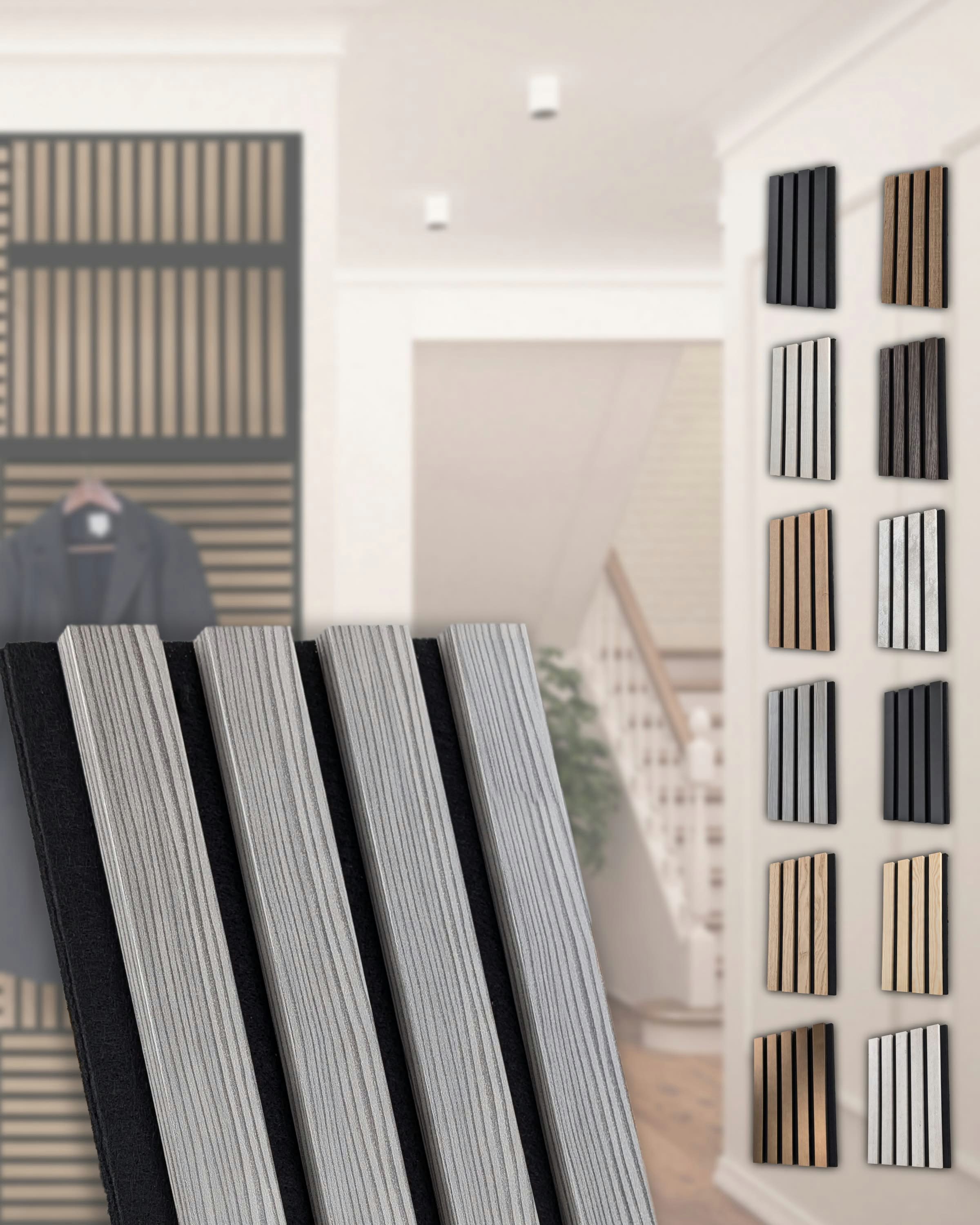 Kosche Dekorpaneele Akustikpaneele 19 x 561 x 2400 mm, BxL: 56.1x240 cm, 1. günstig online kaufen