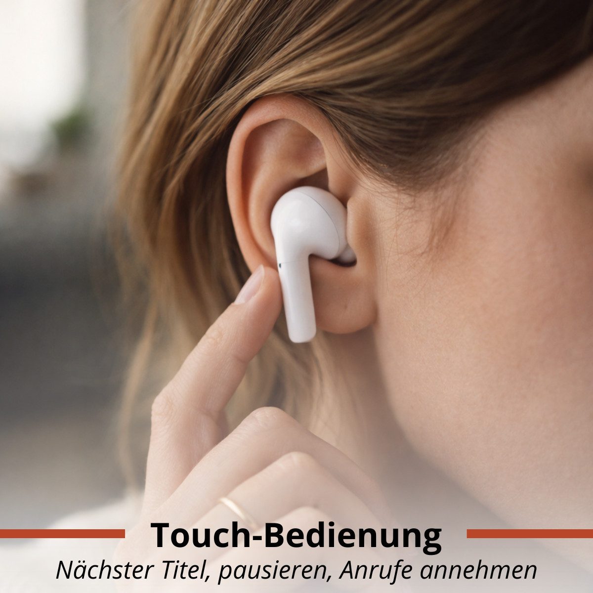 Grundig Grundig Kopfhörer Kabellos Bluetooth - Bluetooth Kopfhörer In-Ear-Kopfhörer