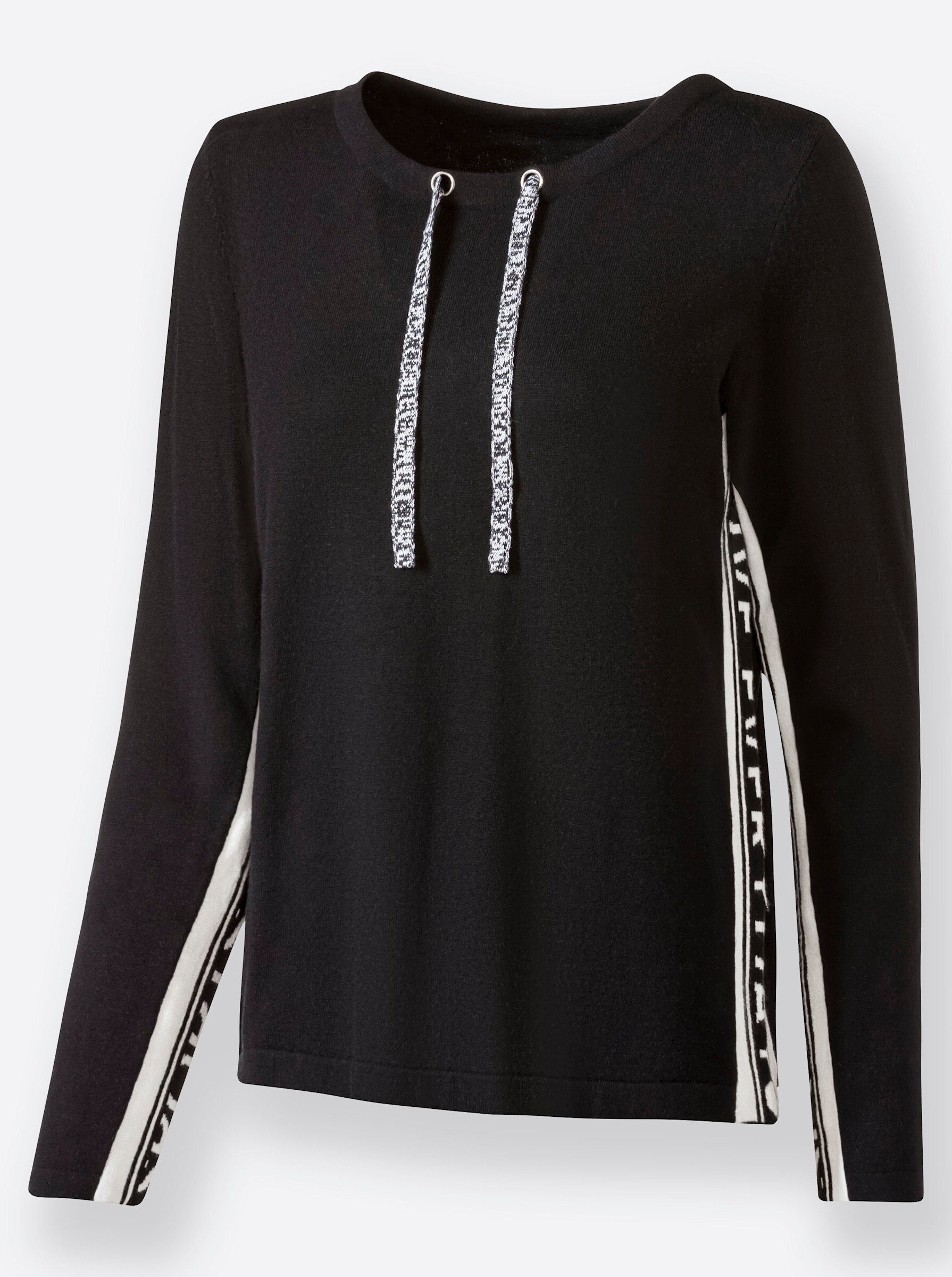 Strickpullover Pullover Langarm Jersey, Jacquard